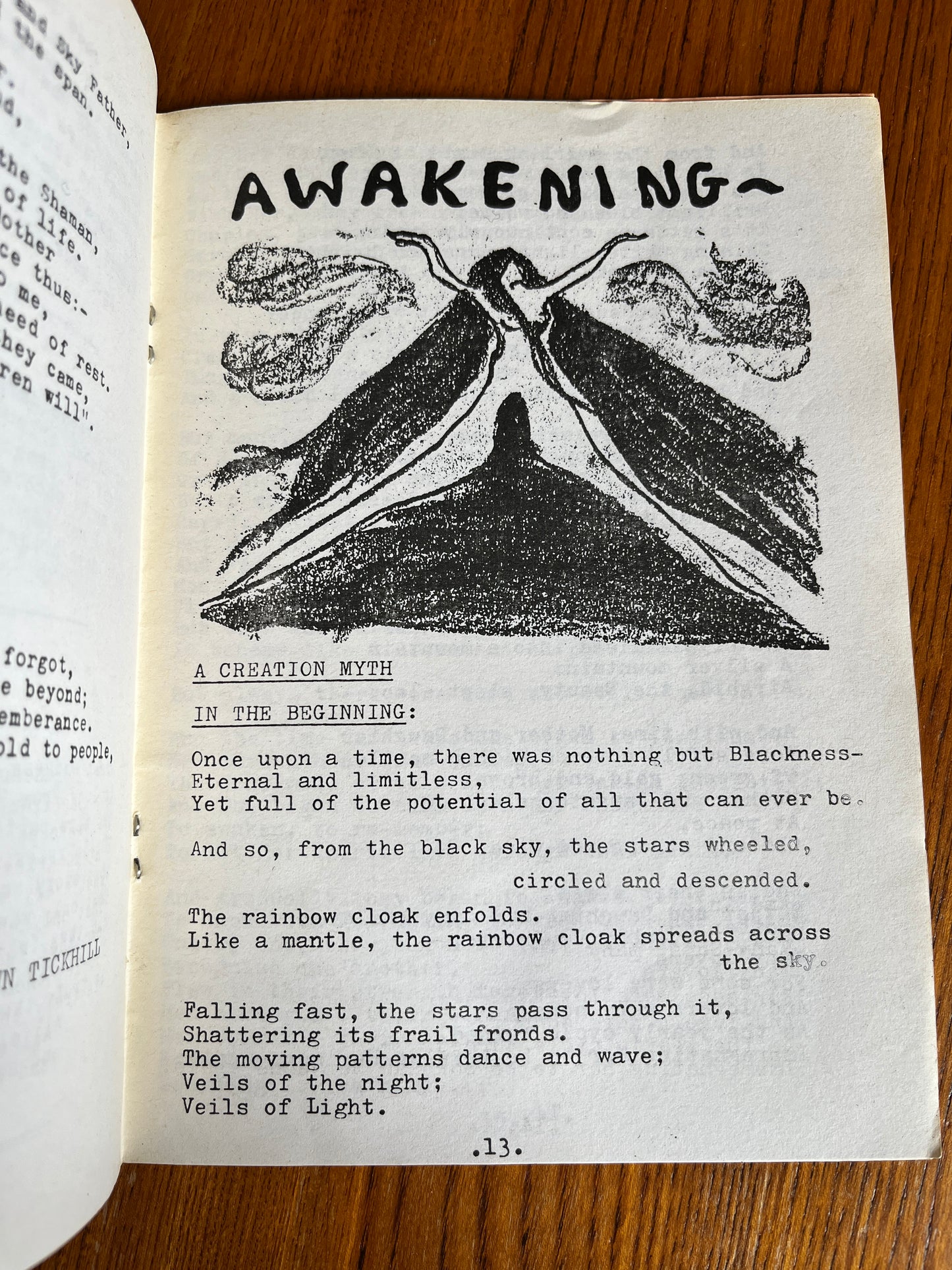 Remembering: Myths of Creation - Pipes of P.A.N. (RARE ZINE)