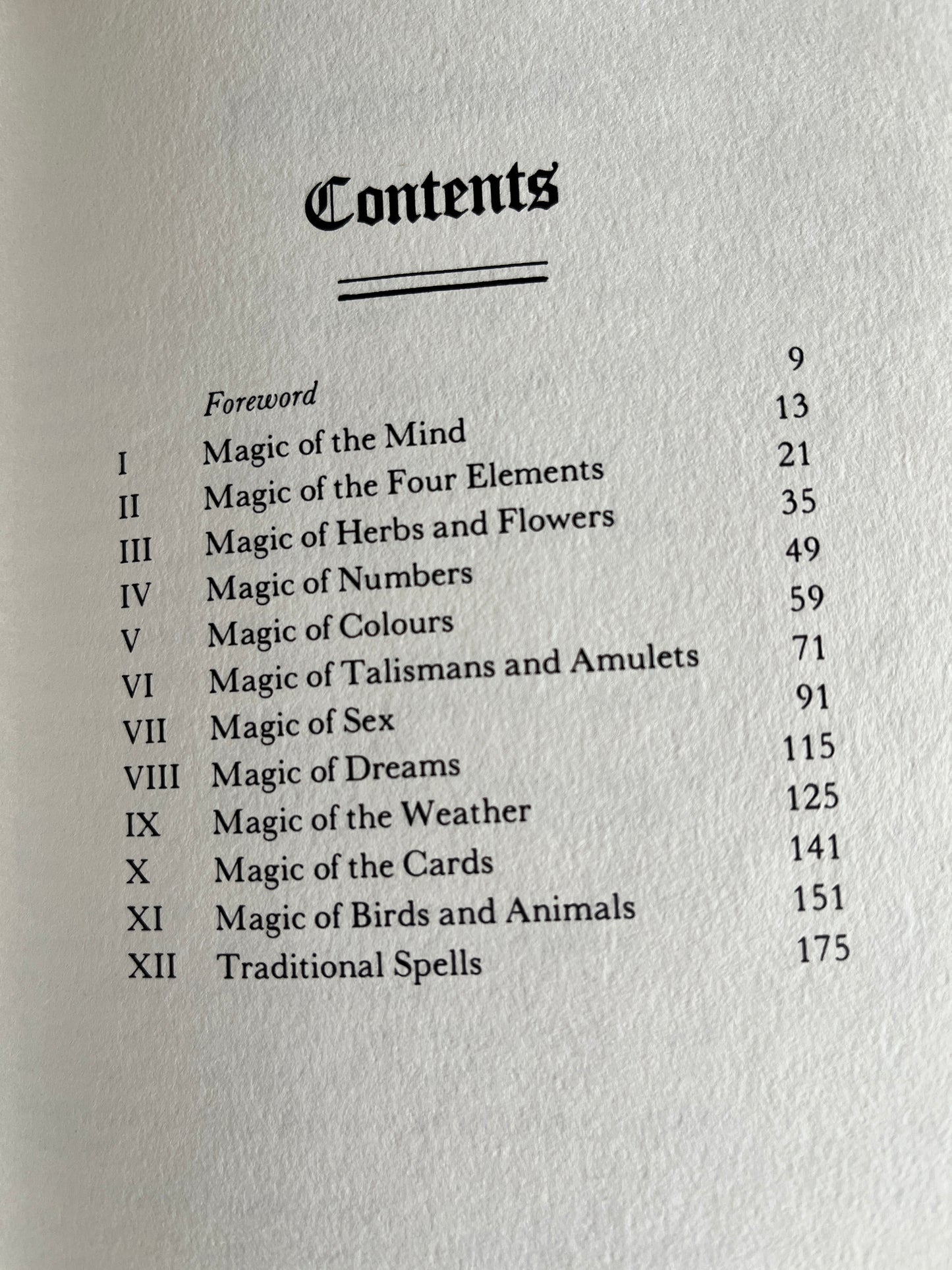 Natural Magic - Doreen Valiente