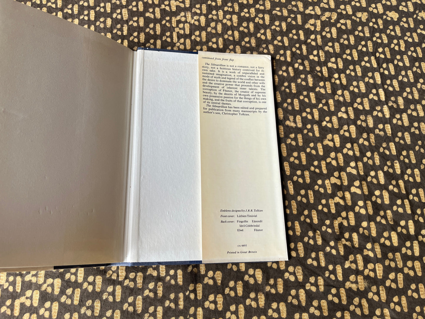 The Silmarillion - J. R. R. Tolkien [1977 BCA First Ed, fine condition]