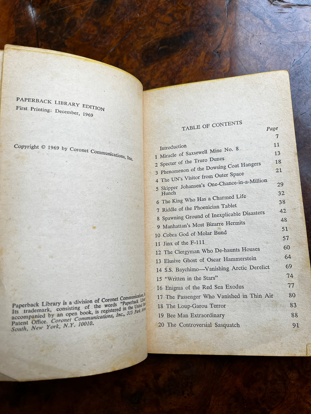 More Strange Unsolved Mysteries - Emile Schurmacher (First Edition 1969)