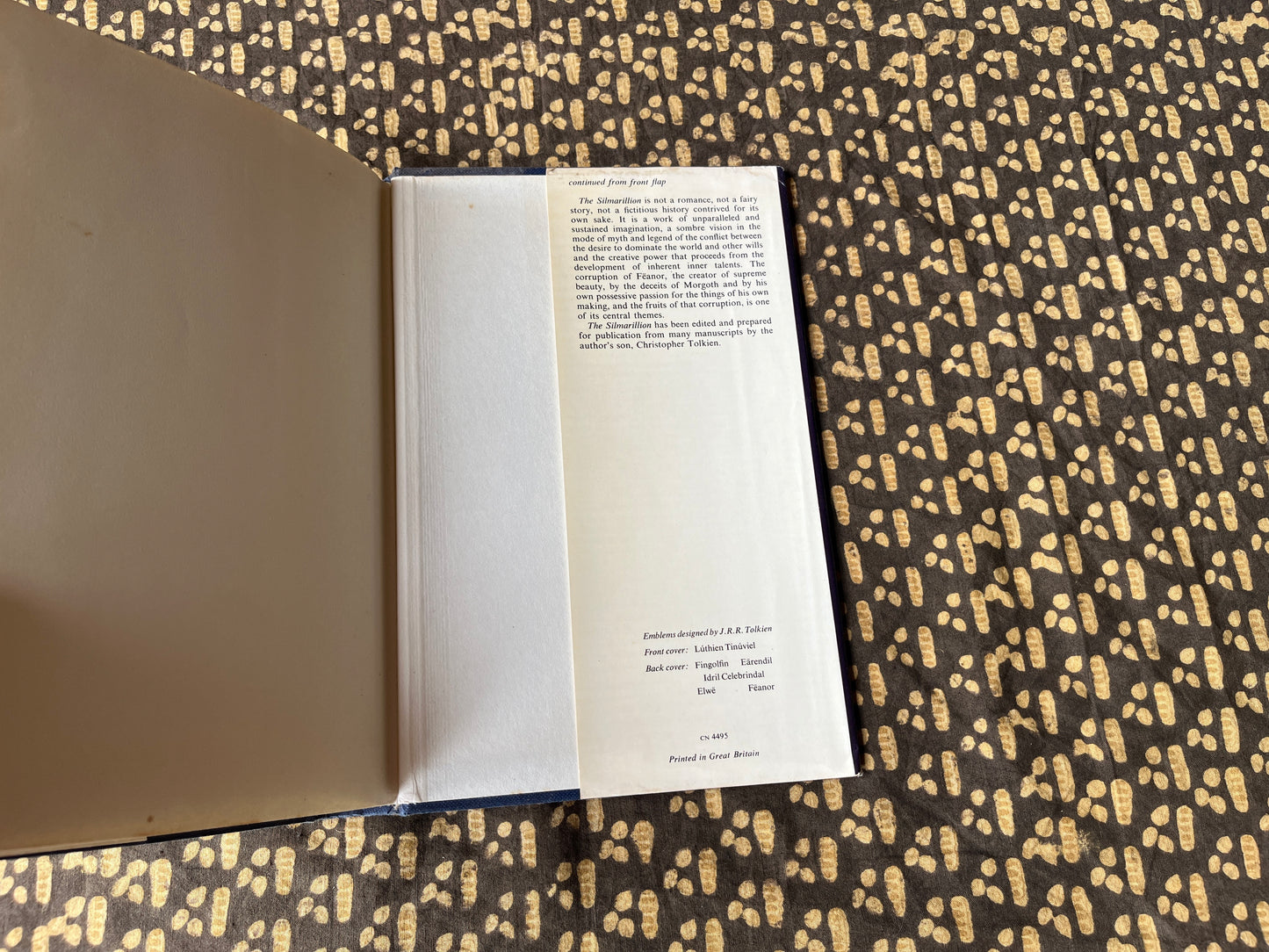 The Silmarillion - J. R. R. Tolkien [1977 BCA First Ed]