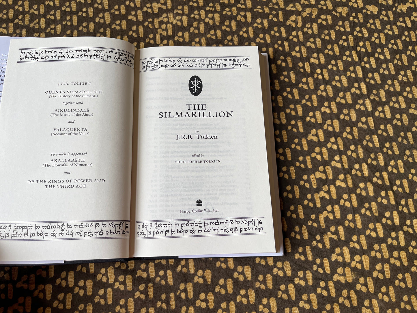 The Silmarillion - J. R. R. Tolkien [2006 Hardback]