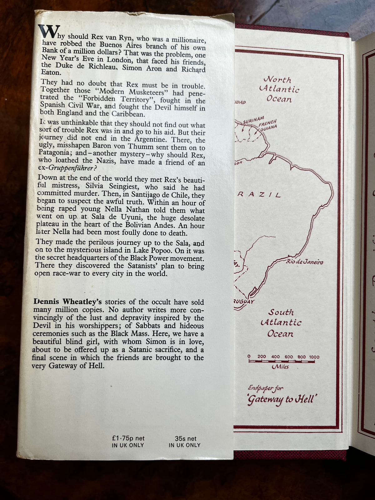 Gateway to Hell - Dennis Wheatley (First Edition)