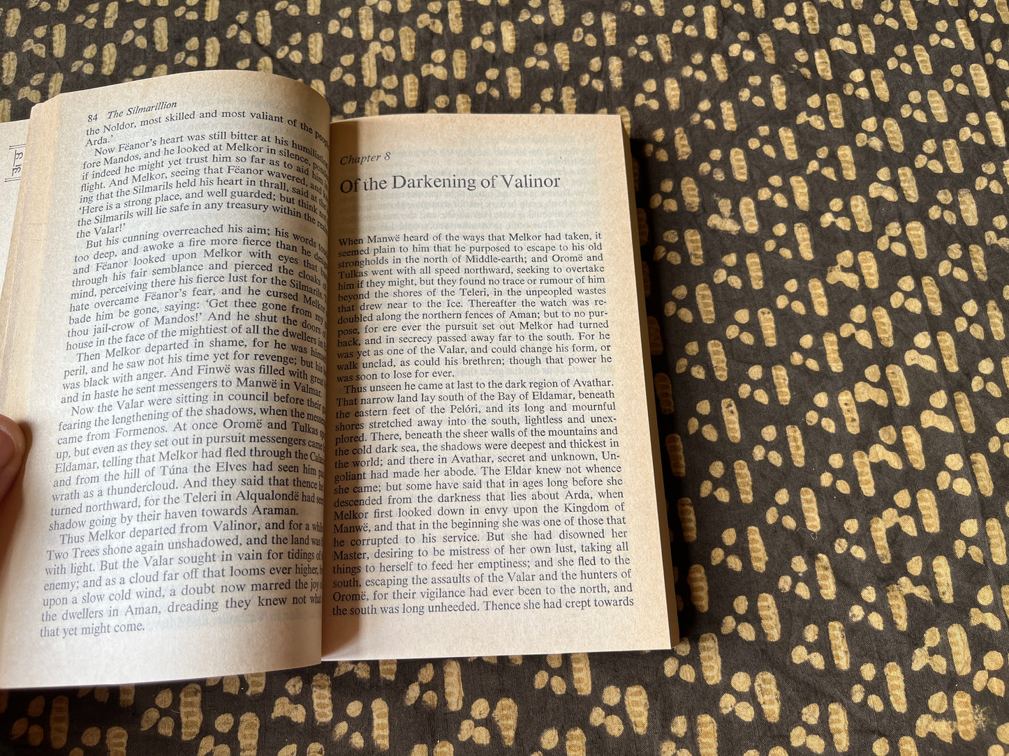 The Silmarillion - J. R. R. Tolkien [First Unwin Paperback 1979]