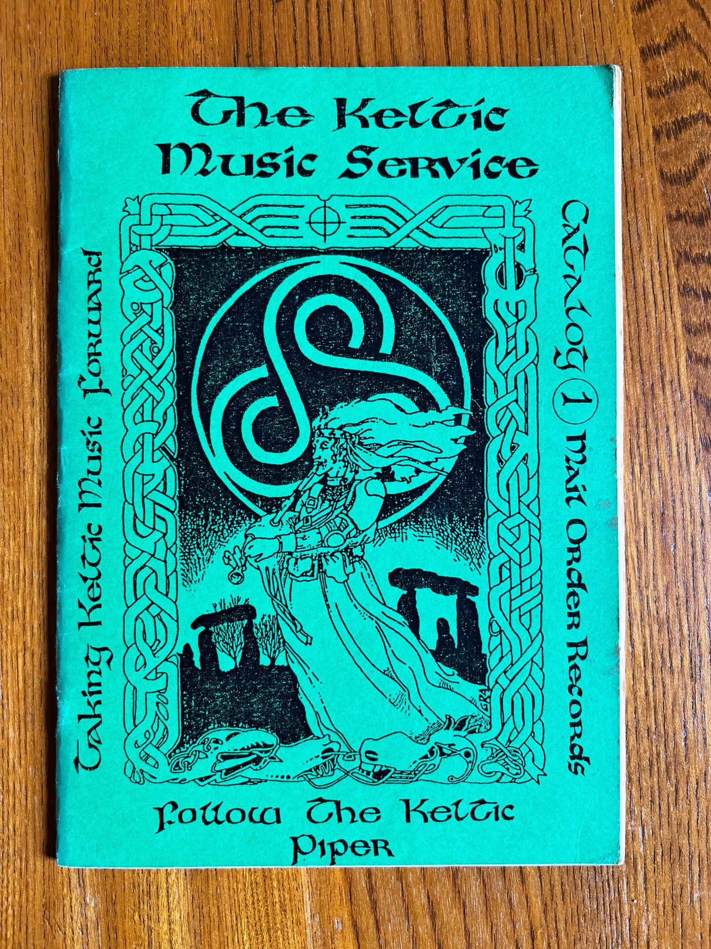 The Keltic Music Service: Catalog 1 - Kaledon Naddair & Lorraine Jordan (RARE ZINE)