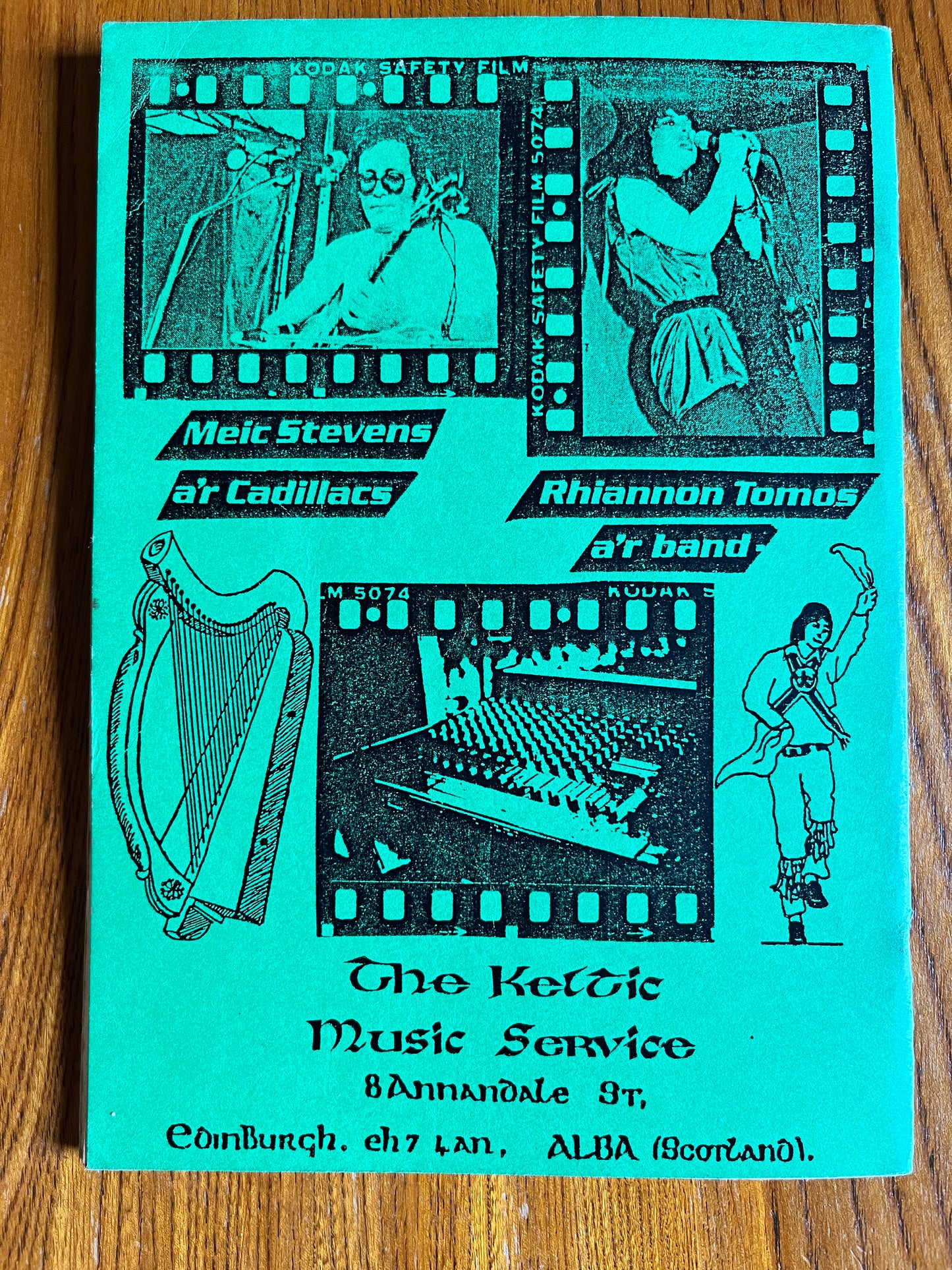 The Keltic Music Service: Catalog 1 - Kaledon Naddair & Lorraine Jordan (RARE ZINE)