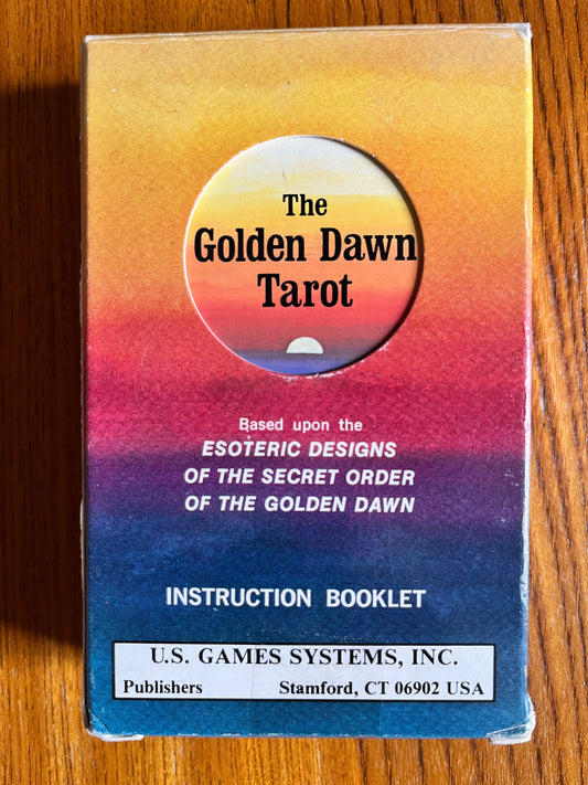 The Golden Dawn Tarot - Regardie & Wang (1978)