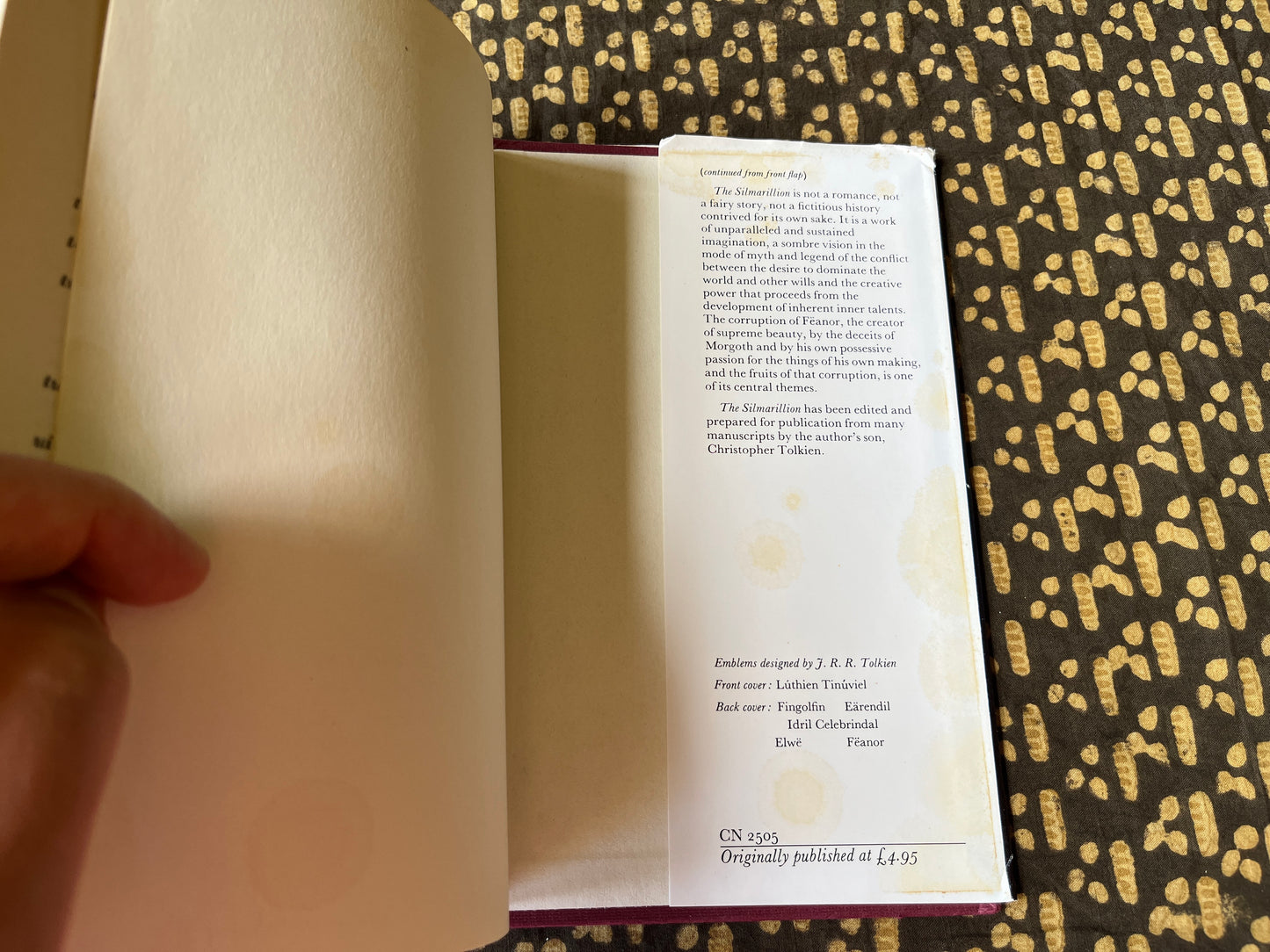 The Silmarillion - J. R. R. Tolkien [1978 BCA smaller edition]
