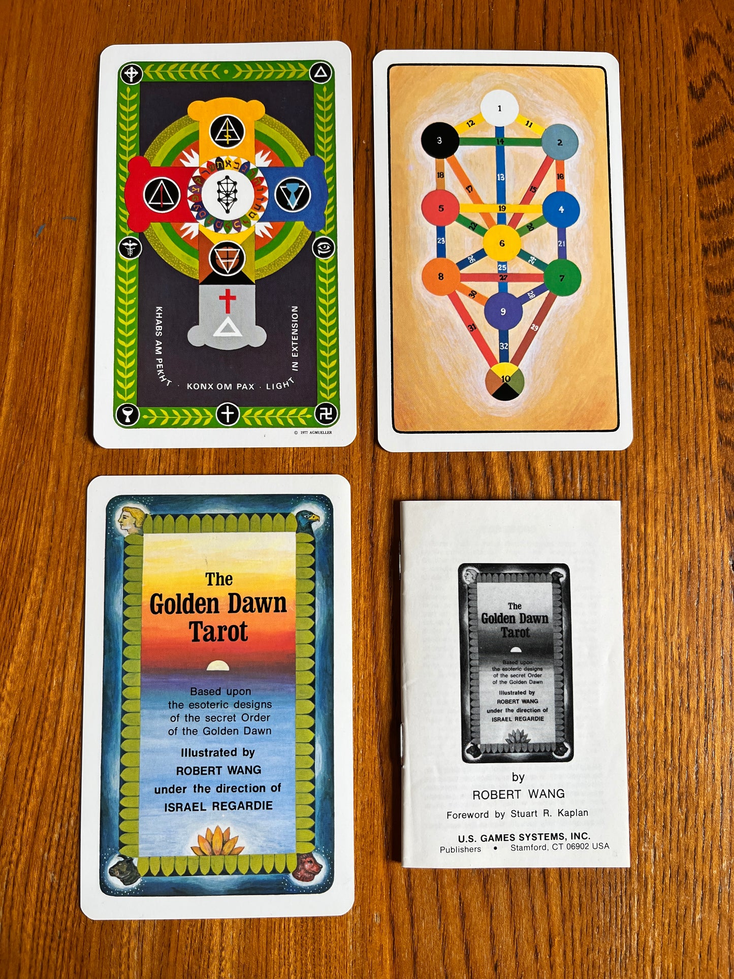 The Golden Dawn Tarot - Regardie & Wang (1978)