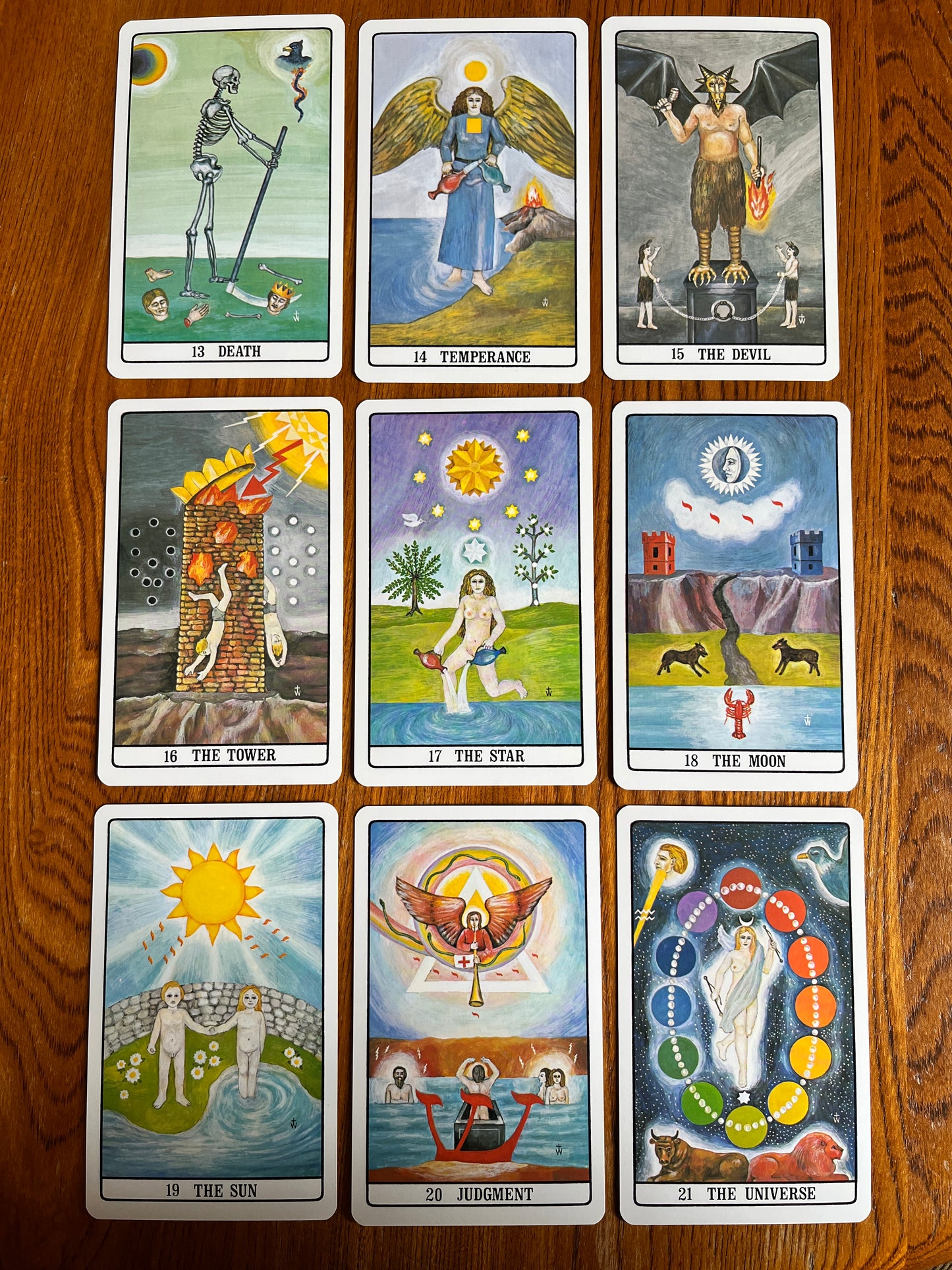 The Golden Dawn Tarot - Regardie & Wang (1978)
