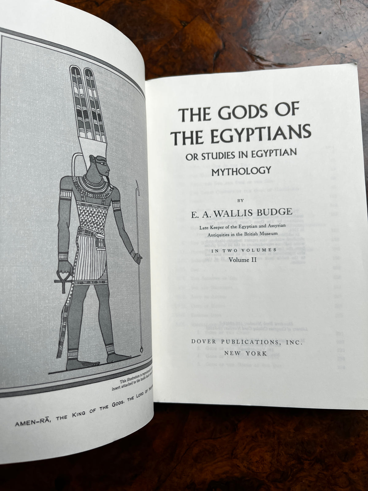 The Gods of the Egyptians - E A Wallis Budge