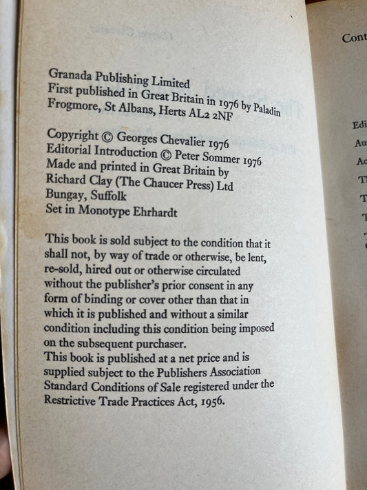 The Sacred Magician: A Ceremonial Diary - Georges Chevalier (First Edition)