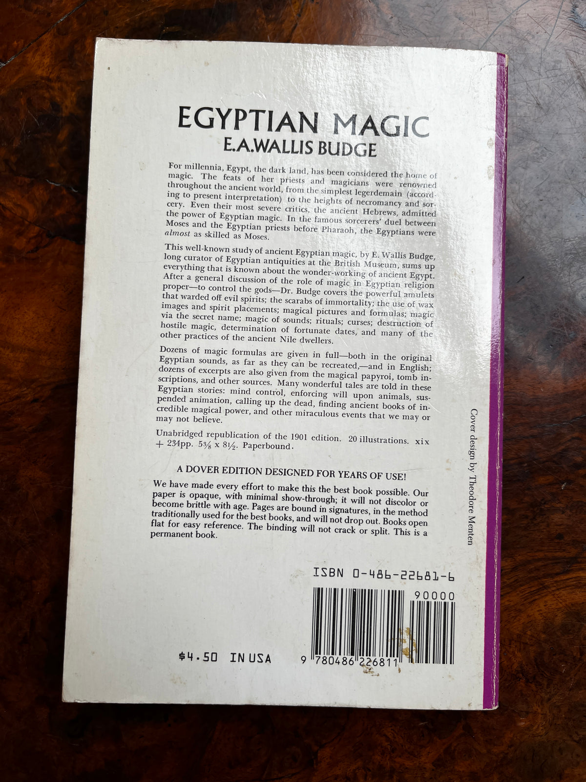 Egyptian Magic - E A Wallis Budge