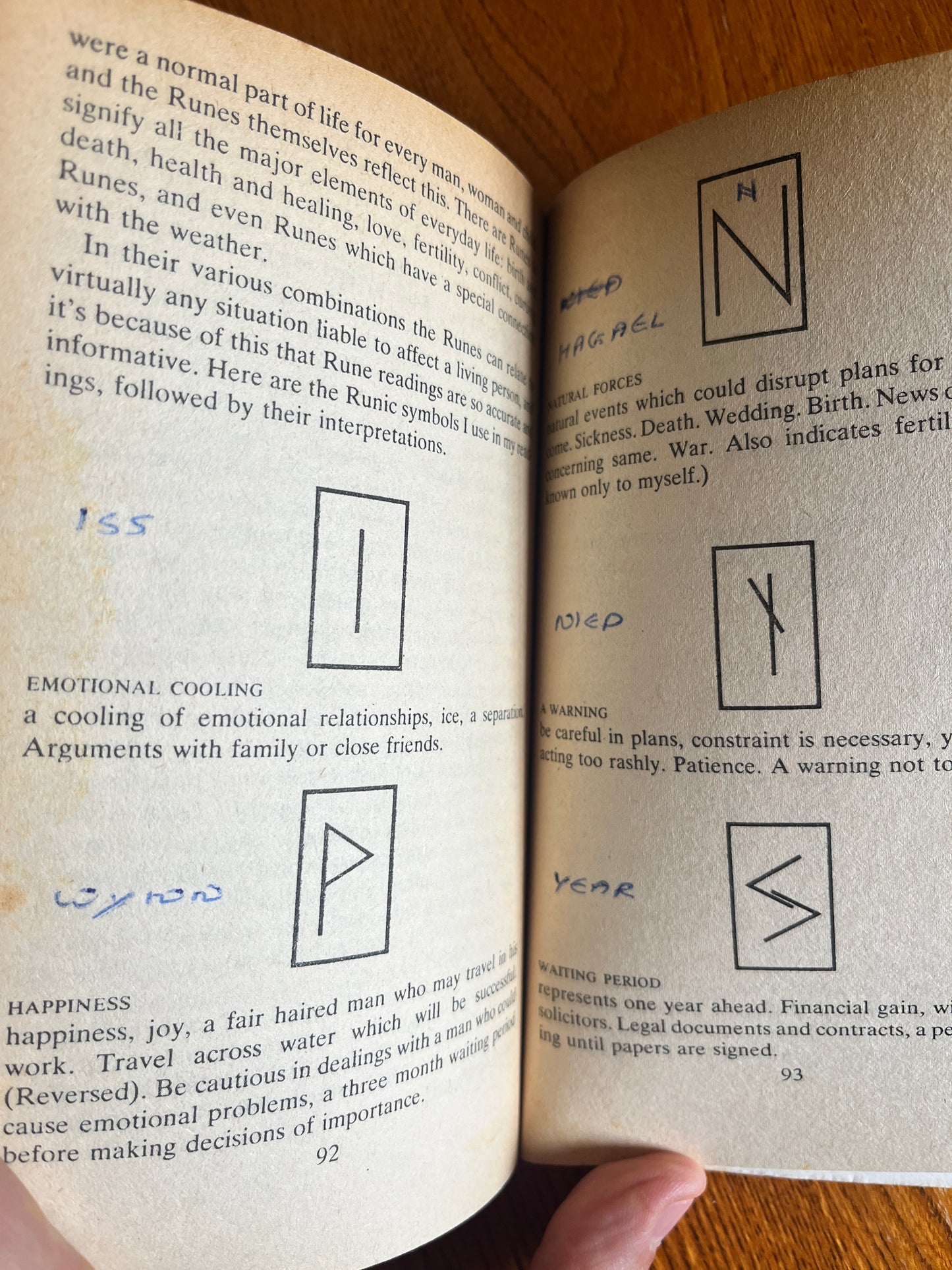 Secrets of the Runes - Kim Tracey (First Edition)