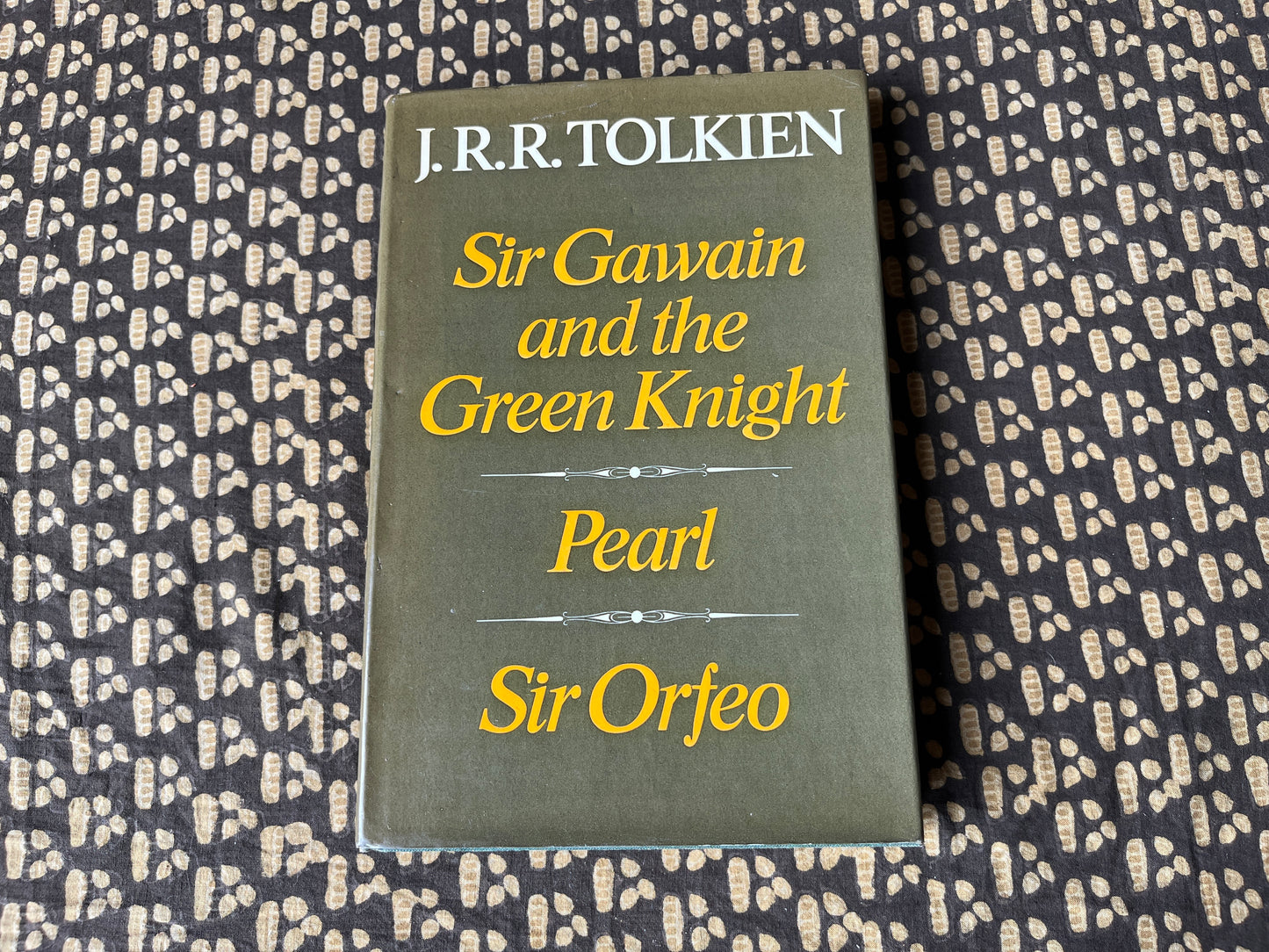 Sir Gawain and the Green Knight, Pearl & Sir Orfeo – J. R. R. Tolkien [First Edition 1975]