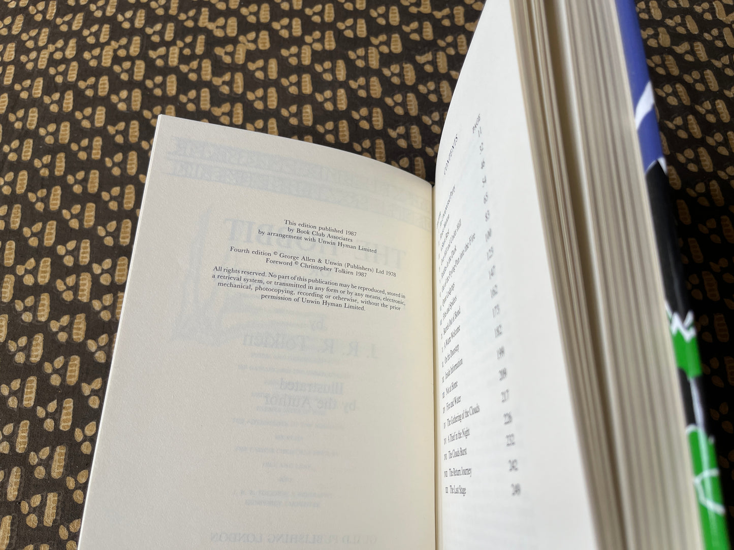 The Hobbit - J. R. R. Tolkien [BCA 50th Illustrated Anniversary Hardback Edition - 1983]