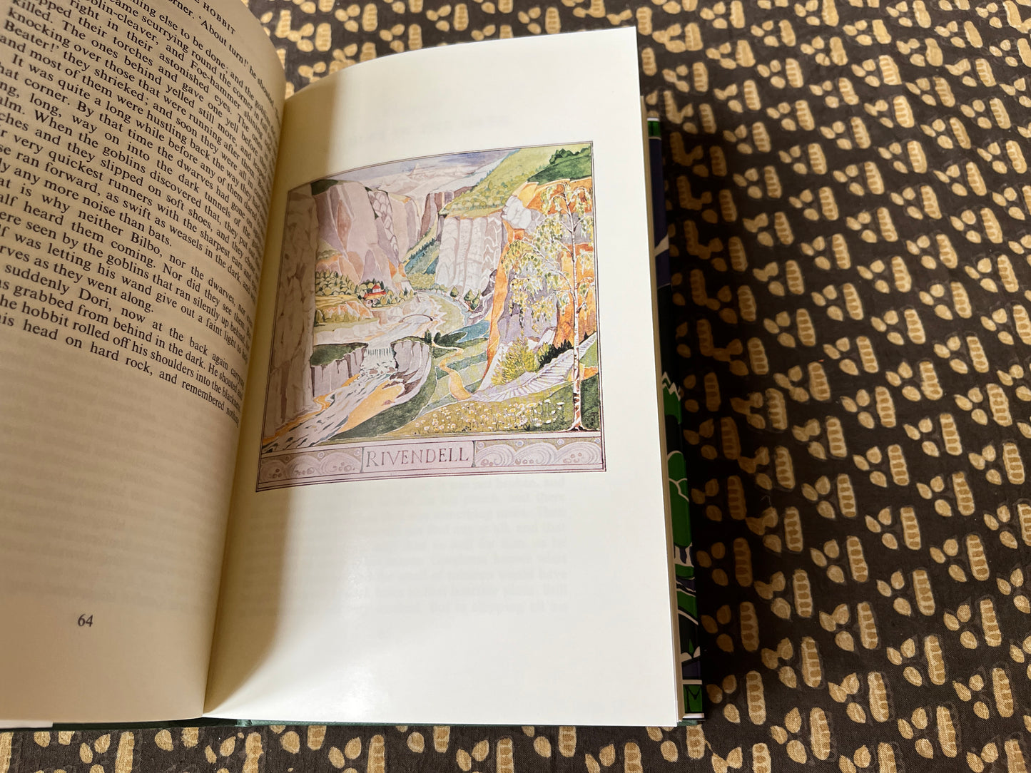 The Hobbit - J. R. R. Tolkien [BCA 50th Illustrated Anniversary Hardback Edition - 1983]