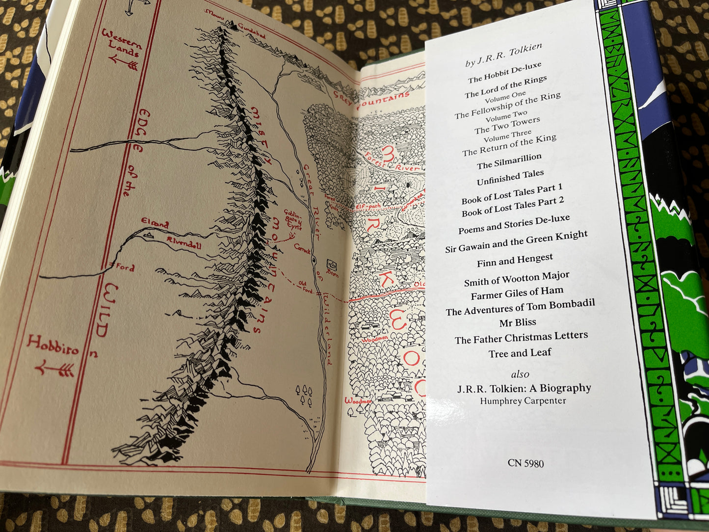 The Hobbit - J. R. R. Tolkien [BCA 50th Illustrated Anniversary Hardback Edition - 1983]