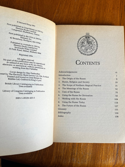 The Elements of The Runes - Bernard King