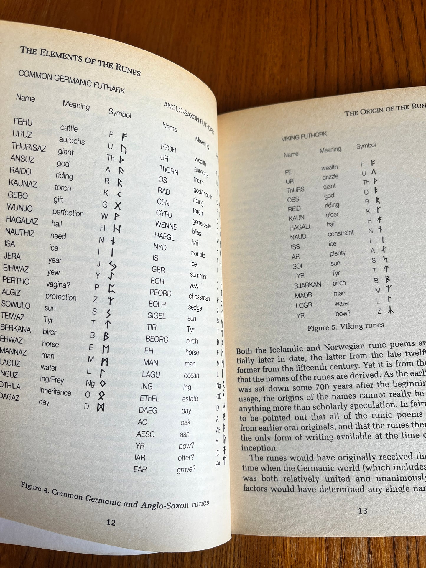 The Elements of The Runes - Bernard King