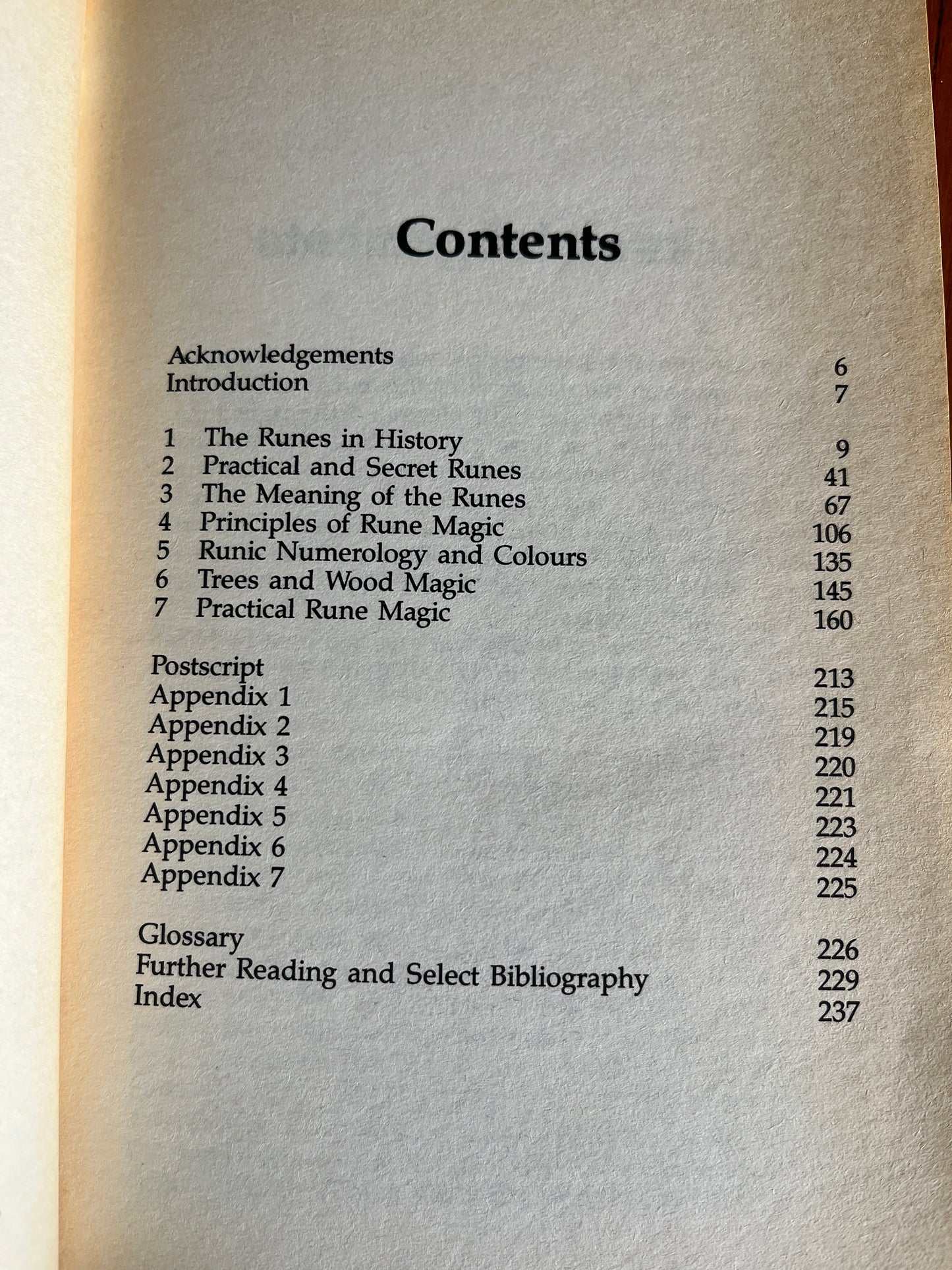 Rune Magic - Nigel Pennick (First Edition Paperback)