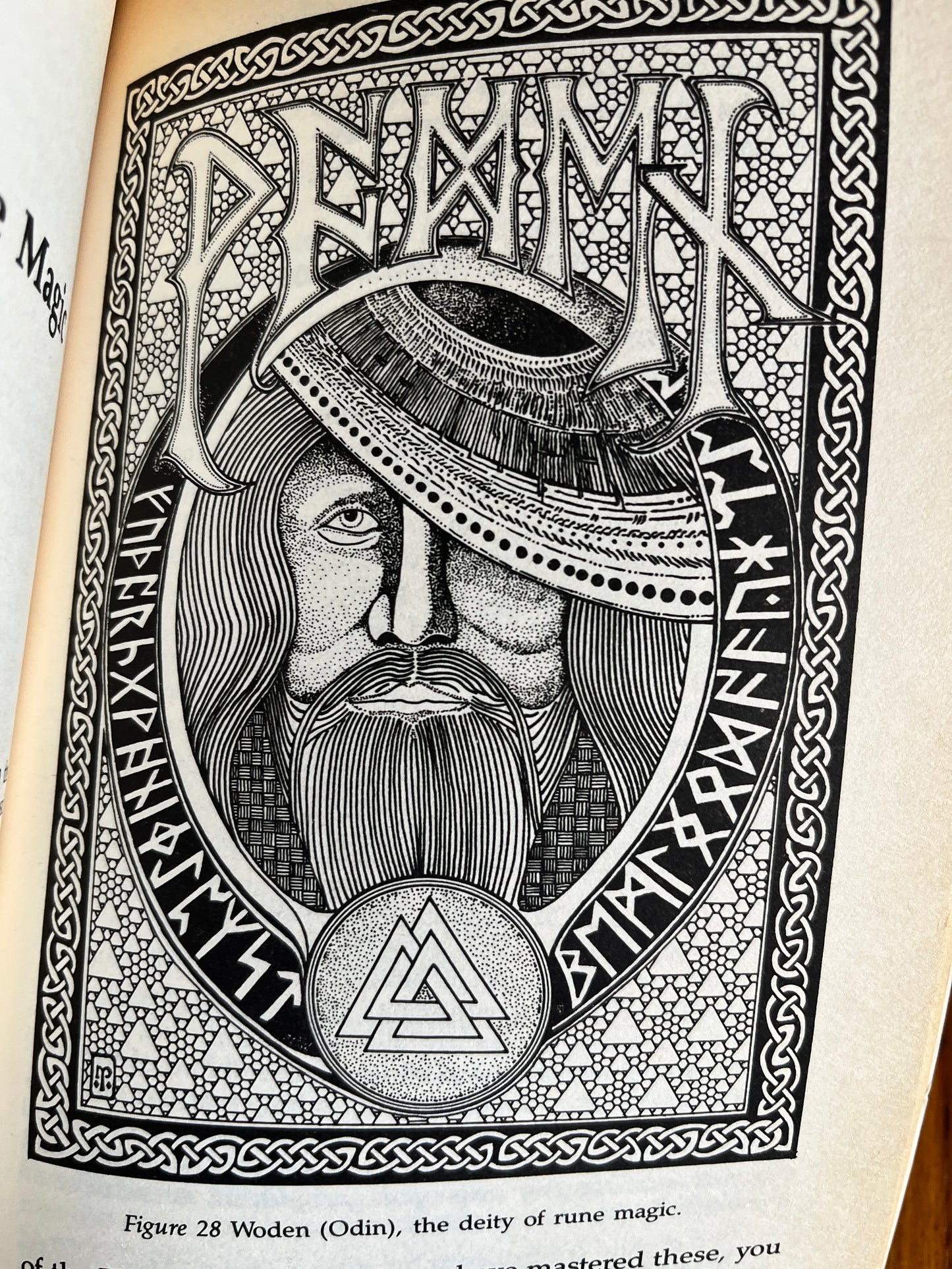 Rune Magic - Nigel Pennick (First Edition Paperback)