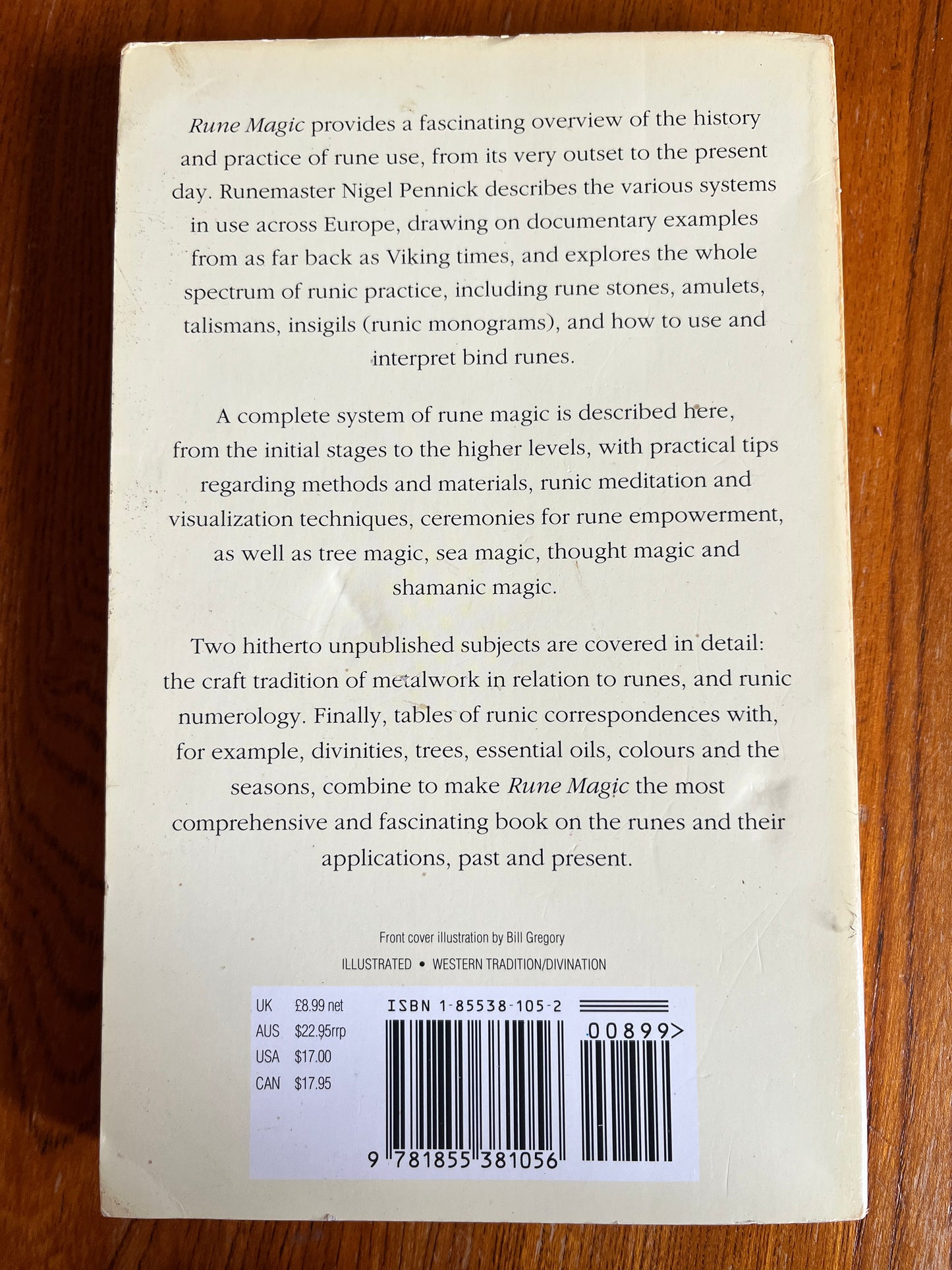 Rune Magic - Nigel Pennick (First Edition Paperback)