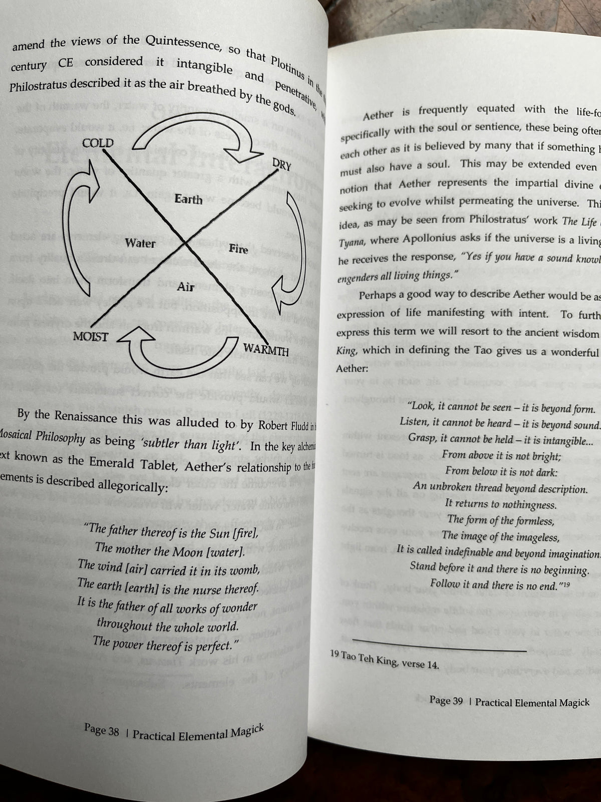 Practical Elementary Magick - David Rankine & Sorita d'Este (SIGNED First Edition)