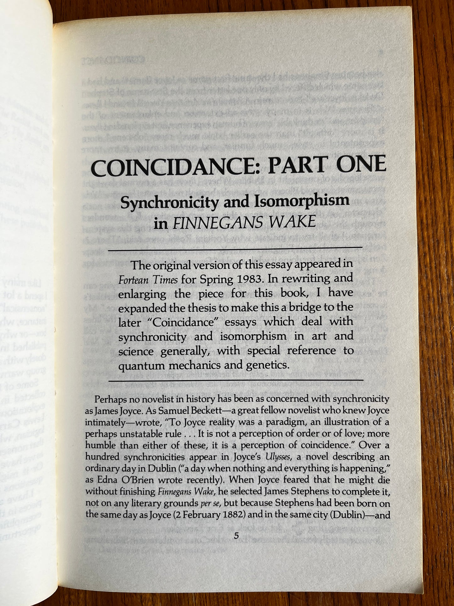 Coincidence - Robert Anton Wilson (First Edition)