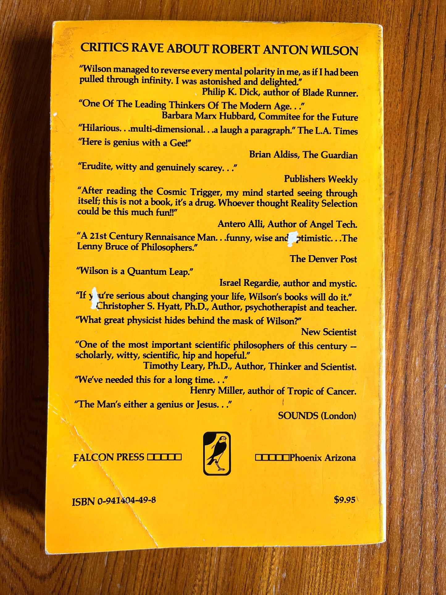 The New Inquisition - Robert Anton Wilson (First Edition)