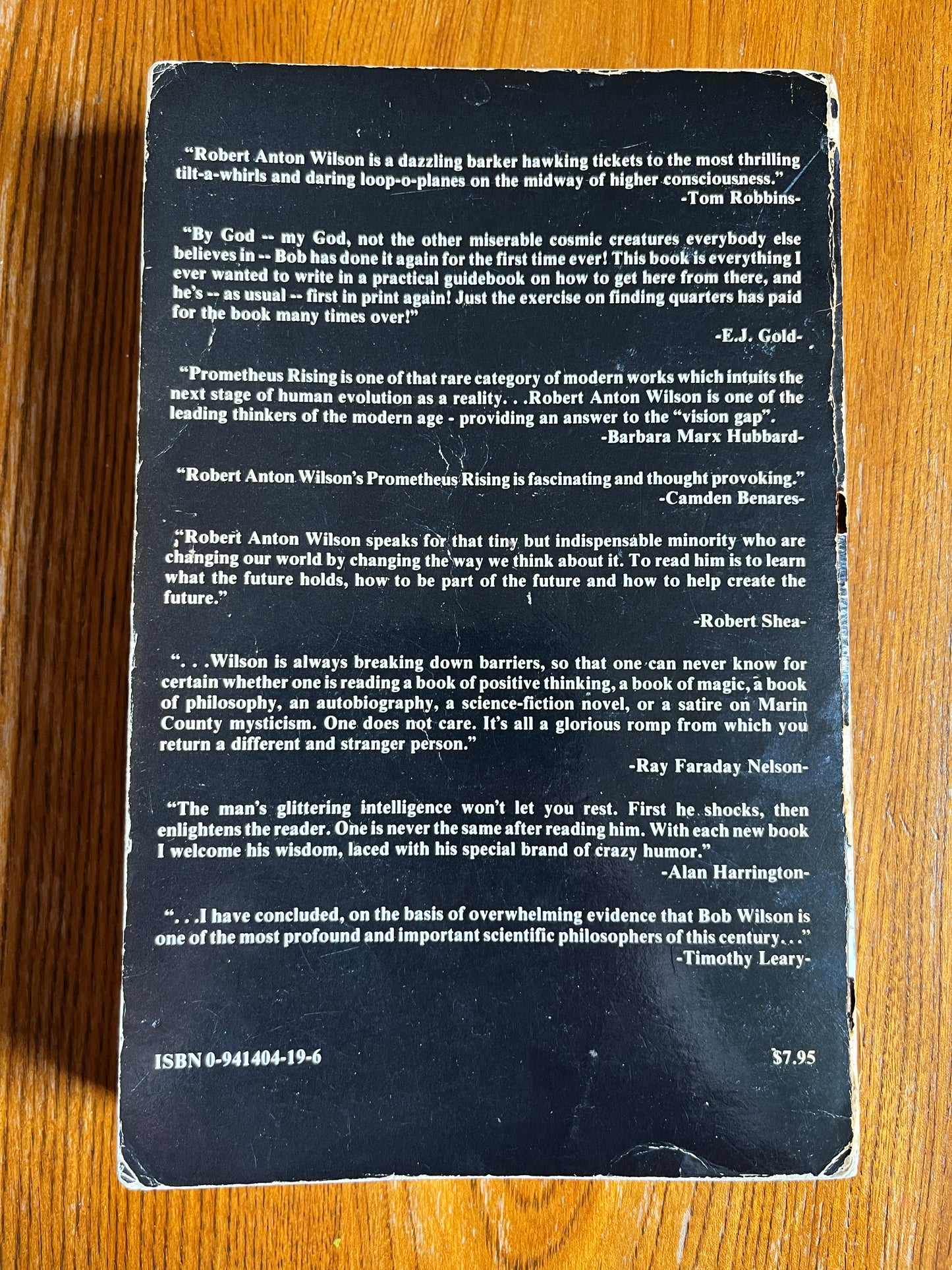 Prometheus Rising - Robert Anton Wilson (First Edition)