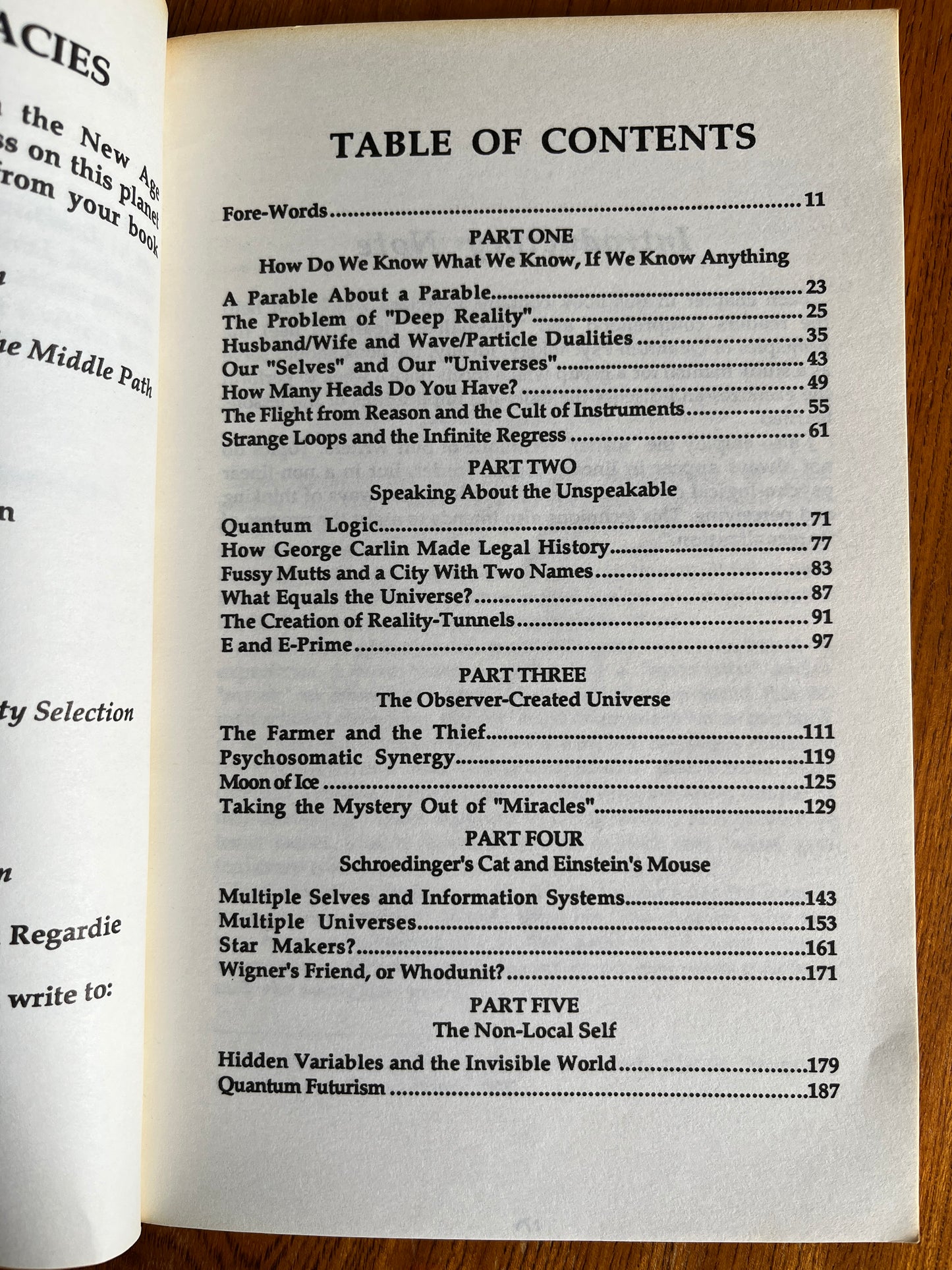 Quantum Psychology - Robert Anton Wilson (First Edition)