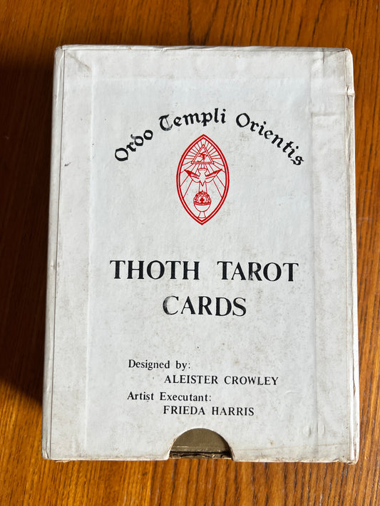 Thoth Tarot Cards - Aleister Crowley & Frieda Harris (Samuel Weiser Edition 1973 - "Version B")