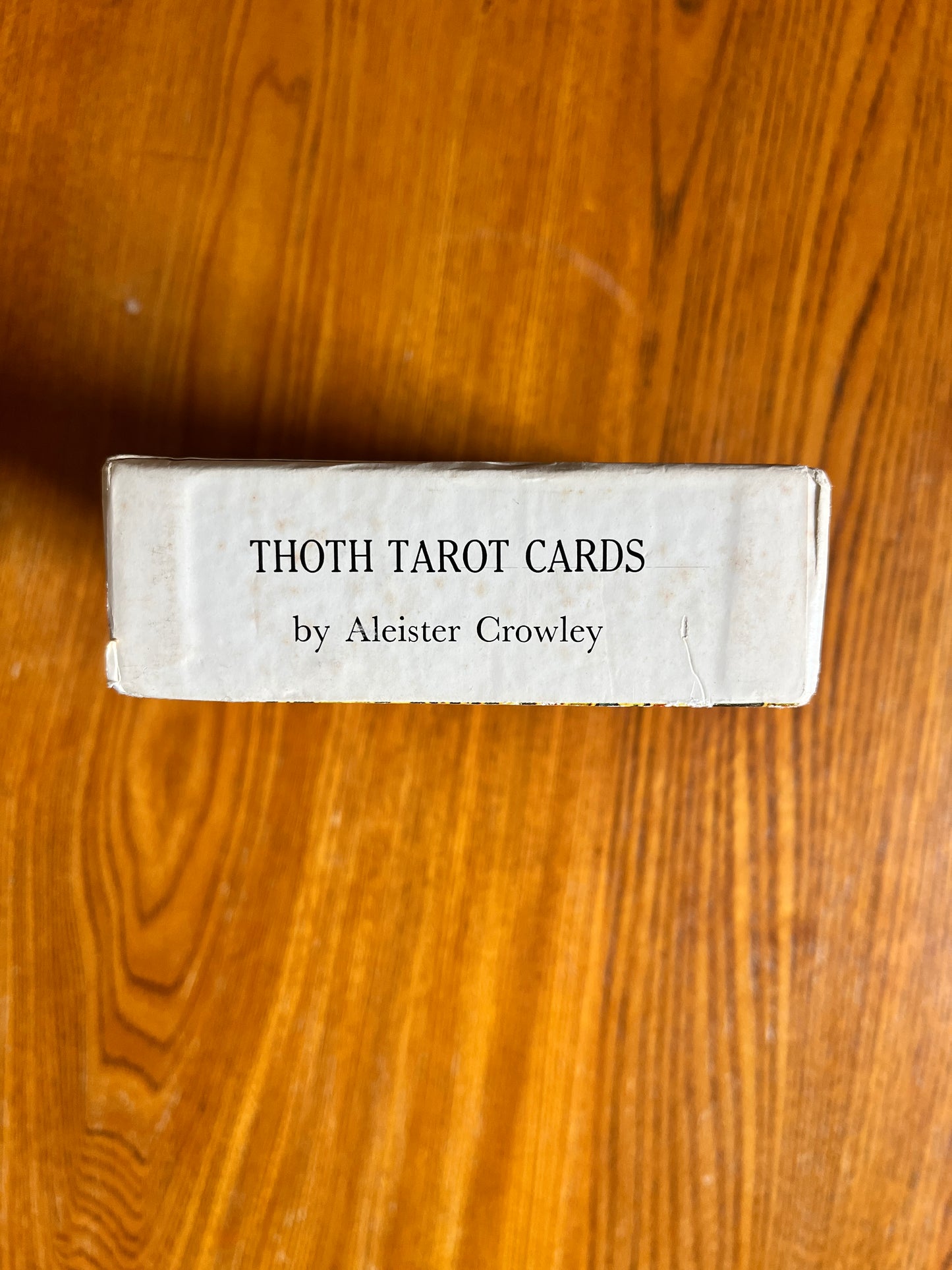 Thoth Tarot Cards - Aleister Crowley & Frieda Harris (First Samuel Weiser Edition 1969 - "Version B")
