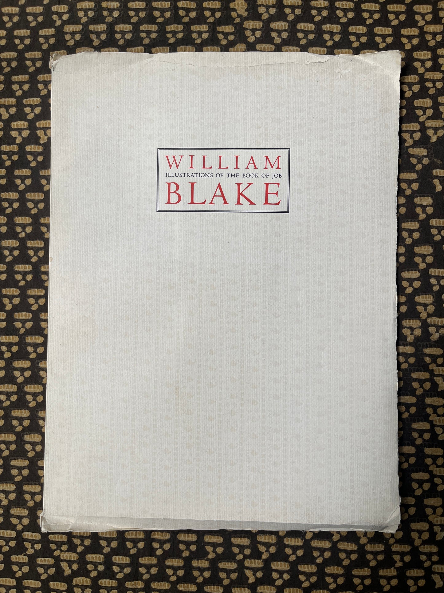 Book of Job - William Blake (First ed. thus, limited edition of 500)