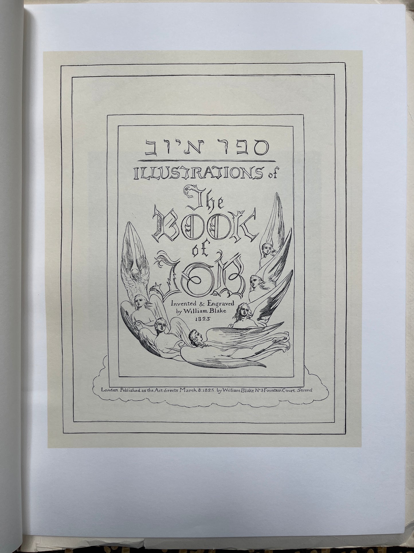 Book of Job - William Blake (First ed. thus, limited edition of 500)