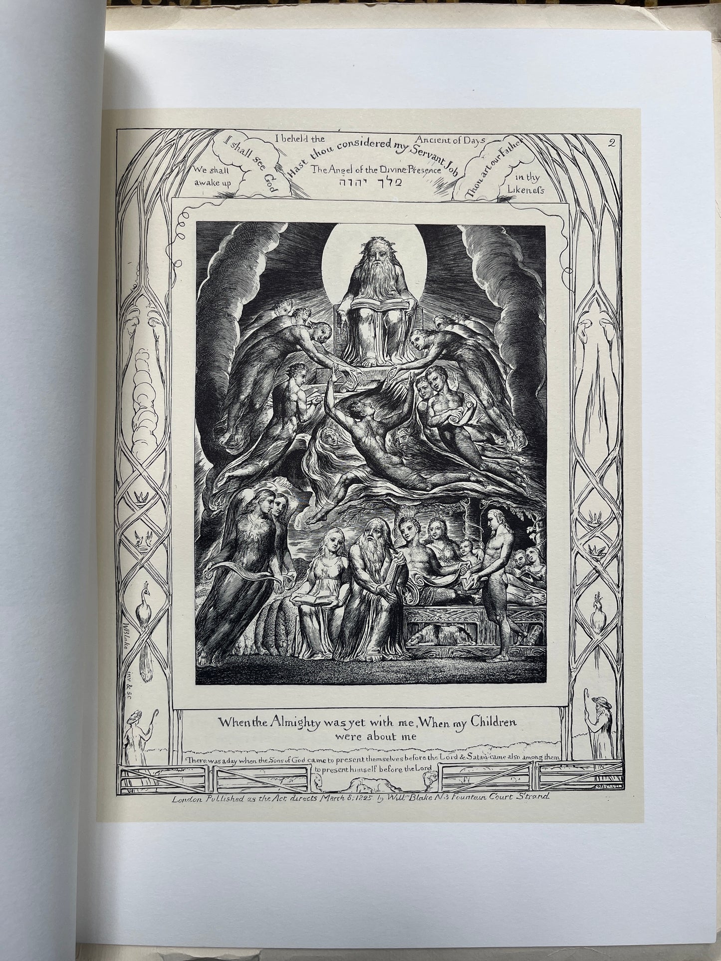 Book of Job - William Blake (First ed. thus, limited edition of 500)