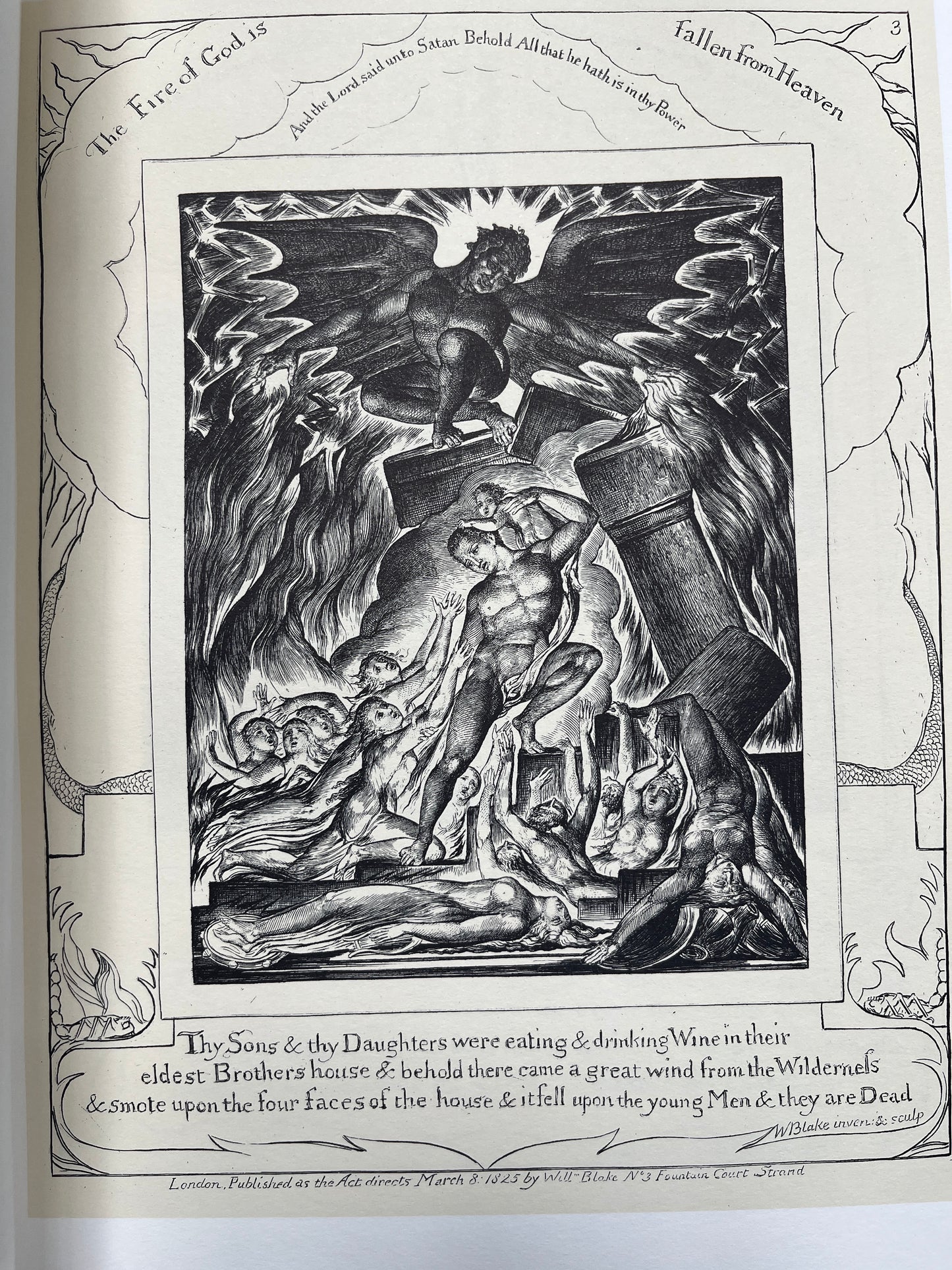 Book of Job - William Blake (First ed. thus, limited edition of 500)