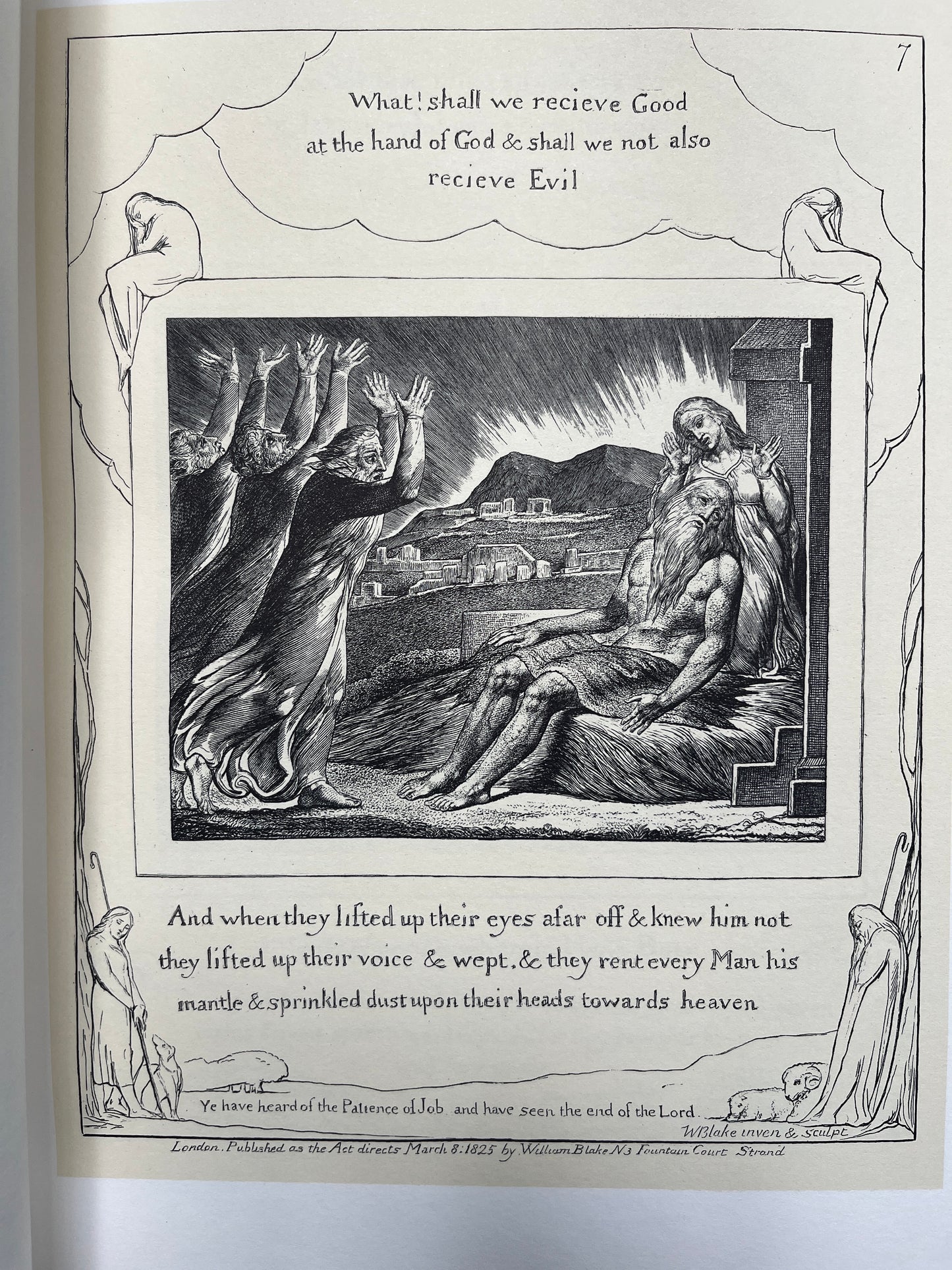 Book of Job - William Blake (First ed. thus, limited edition of 500)