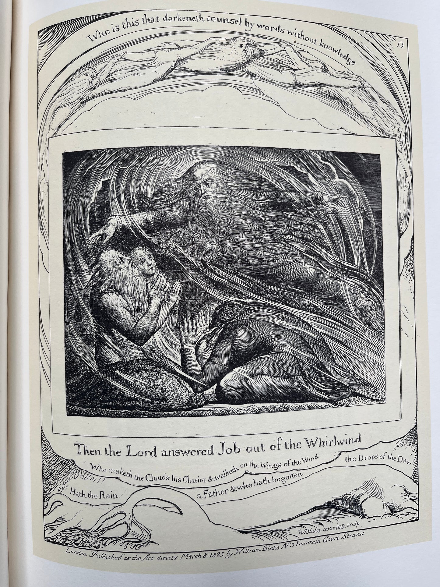 Book of Job - William Blake (First ed. thus, limited edition of 500)