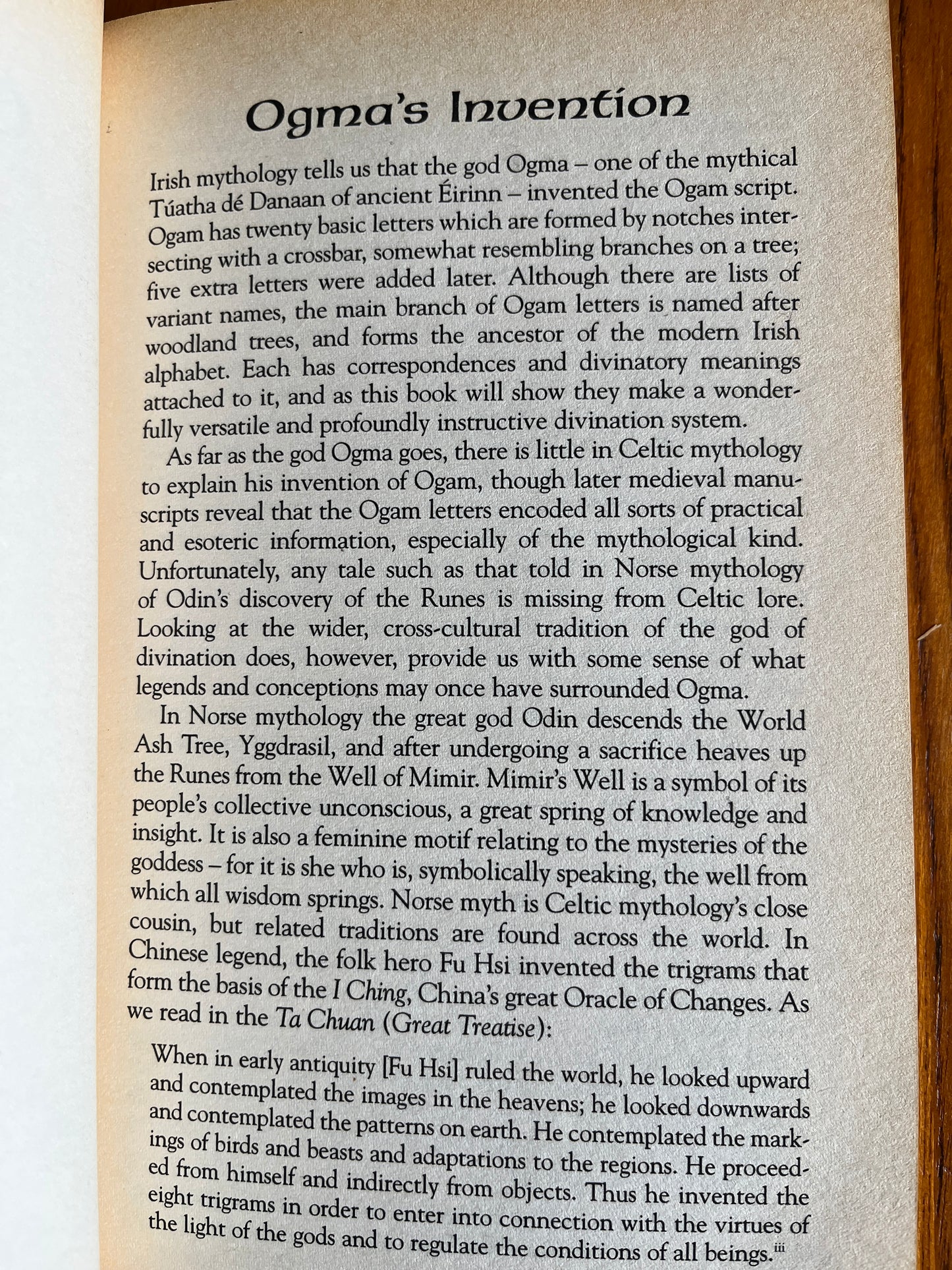 Ogam: The Celtic Oracle - Paul Rhys Mountfort (First Edition)