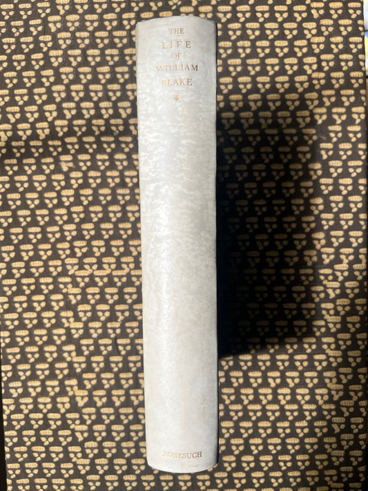 The Life of William Blake - Mona Wilson (First Ed, Limited Ed of 1480, this copy no. 1320)