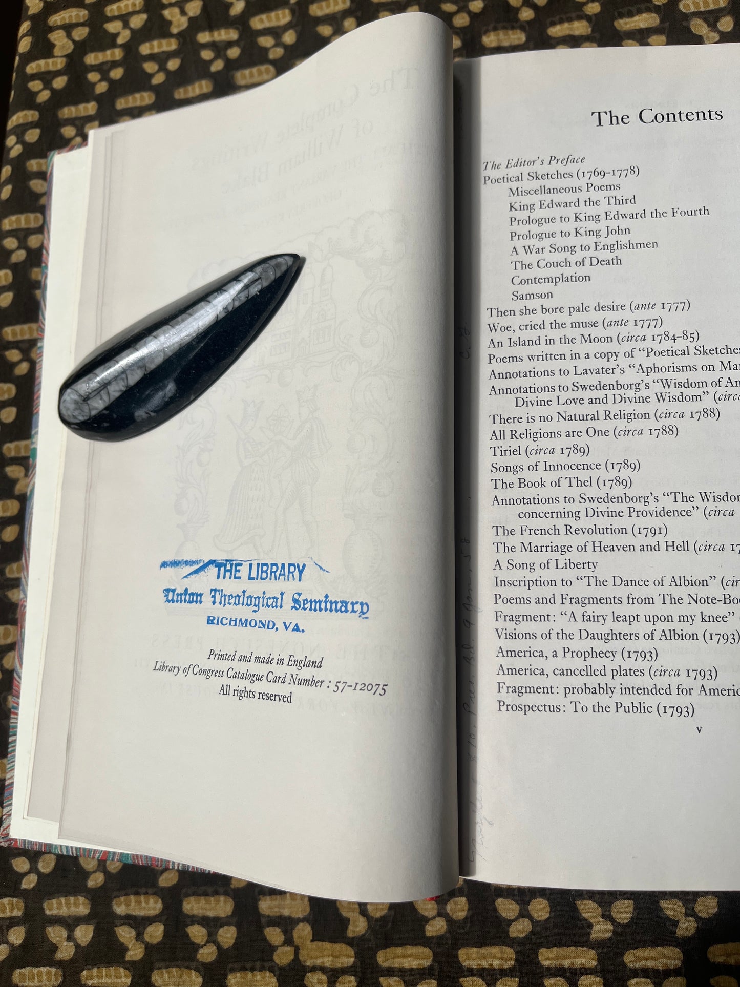 The Complete Writings of William Blake (with Variant Readings) - Nonesuch Press (first edition thus)