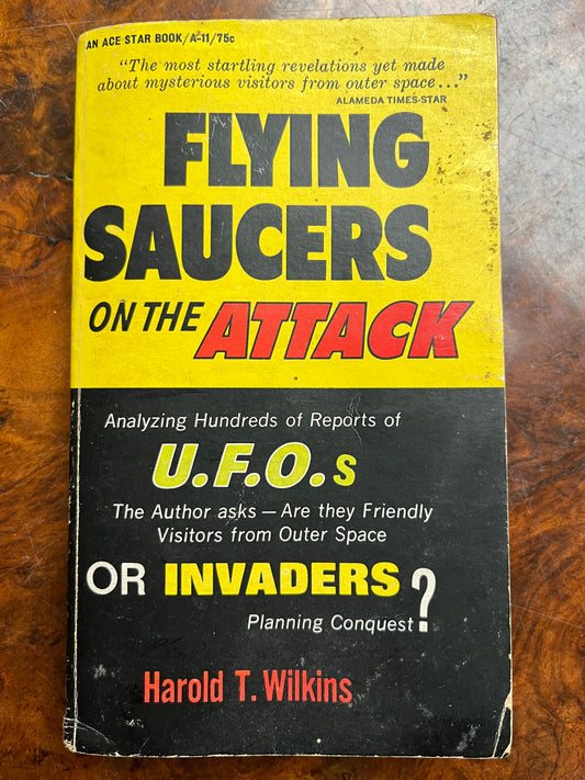 Flying Saucers on the ATTACK - Harold T Wilkins (1967 ACE Paperback)