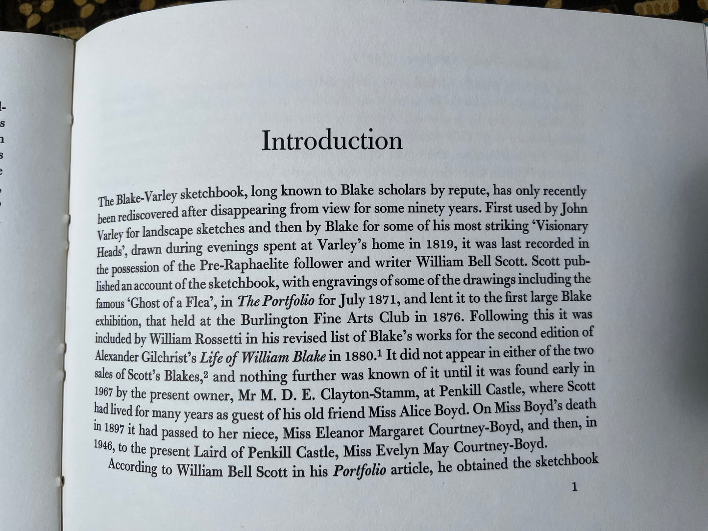 The Blake Varley Sketchbook - William Blake (First Ed. thus, slipcase, 1969 Trianon Press fascimile, with letters)