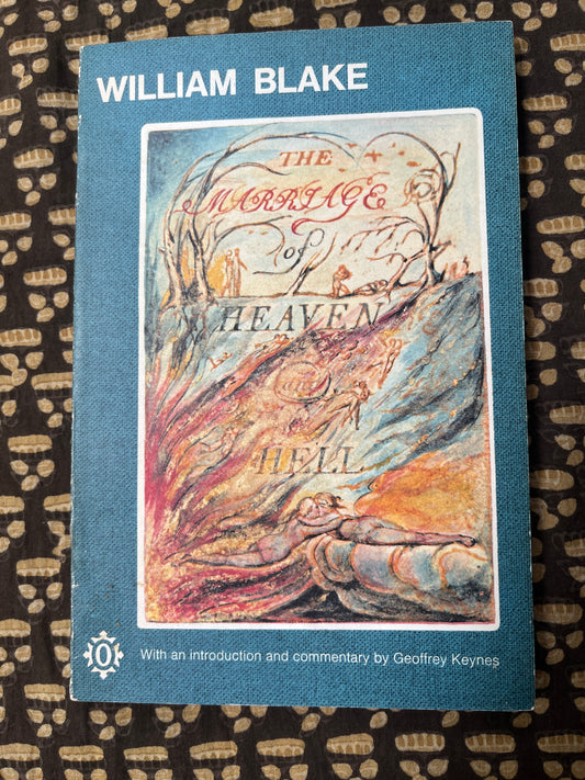 The Marriage of Heaven and Hell – William Blake (Paperback, First Ed. thus, 1975)