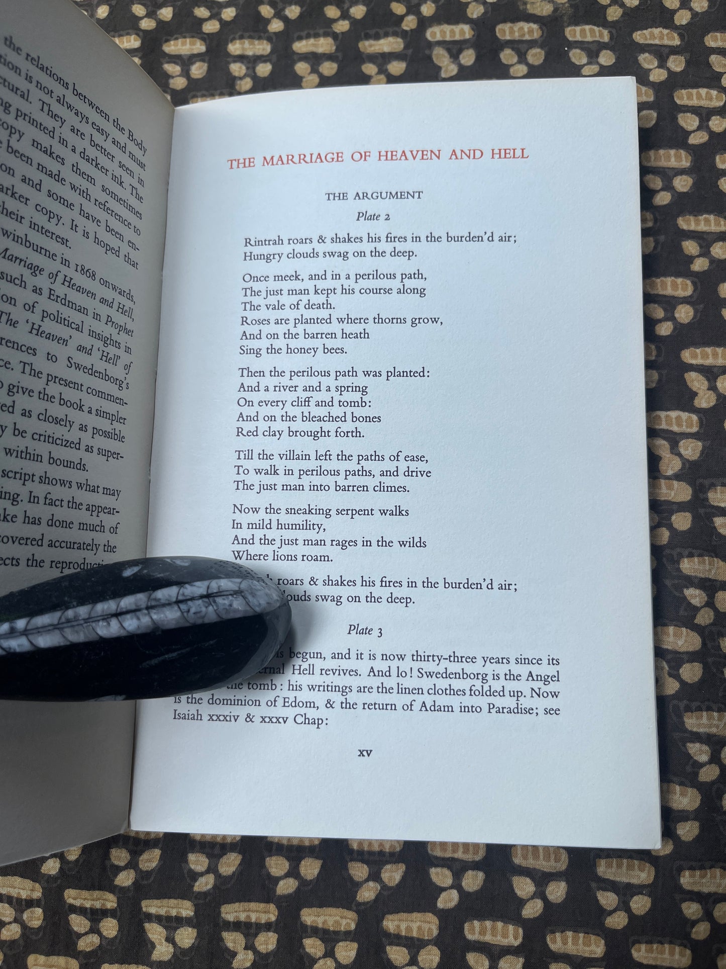 The Marriage of Heaven and Hell – William Blake (Paperback, First Ed. thus, 1975)