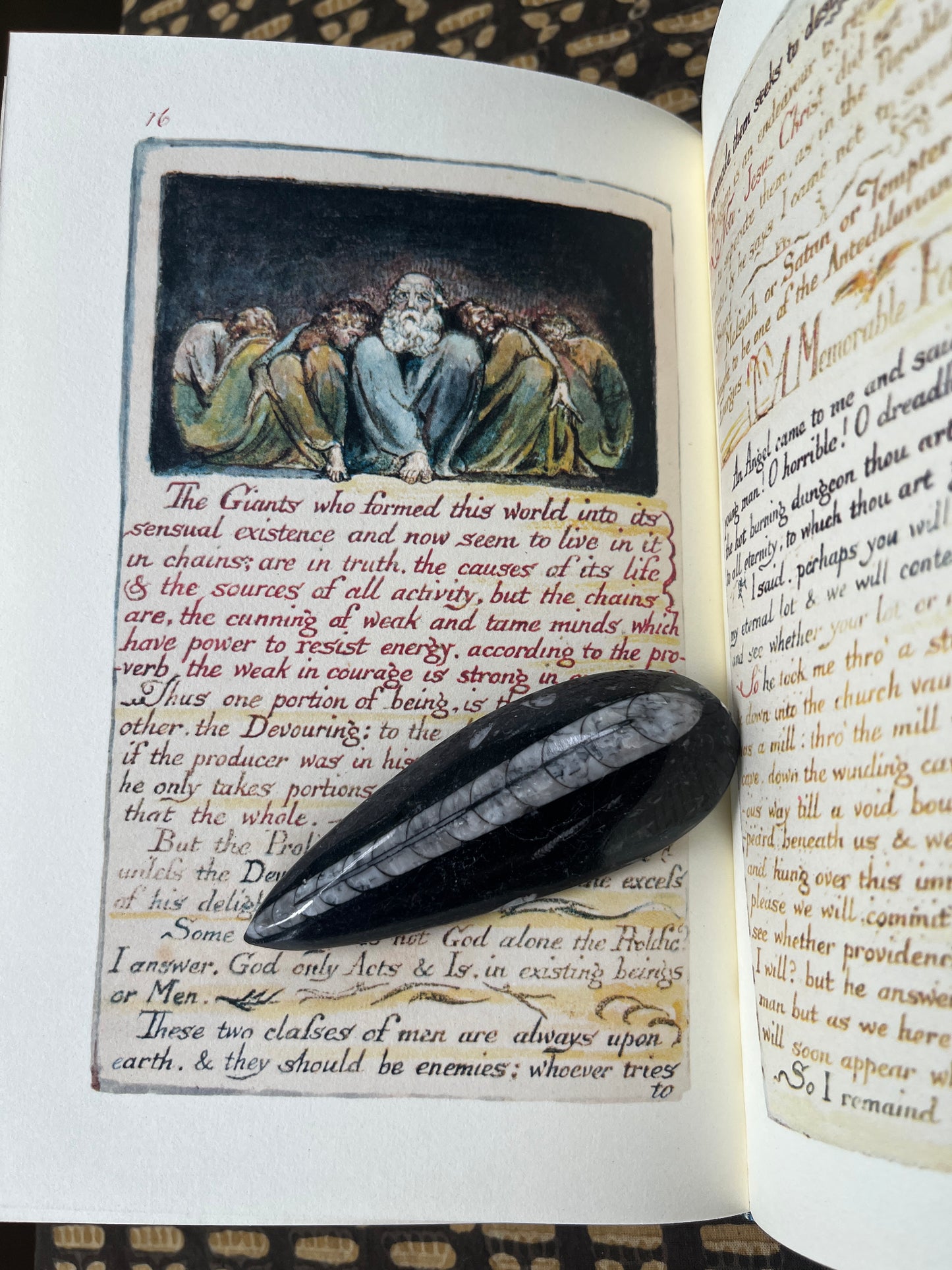 The Marriage of Heaven and Hell – William Blake (Hardback, First Ed. Thus, 1975)