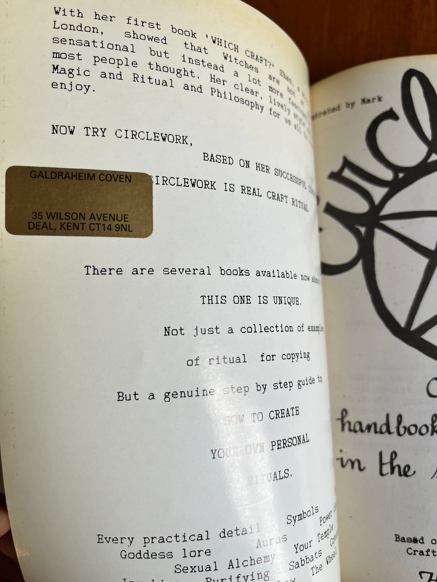 Which Craft & Circlework - Shan (RARE First Edition)
