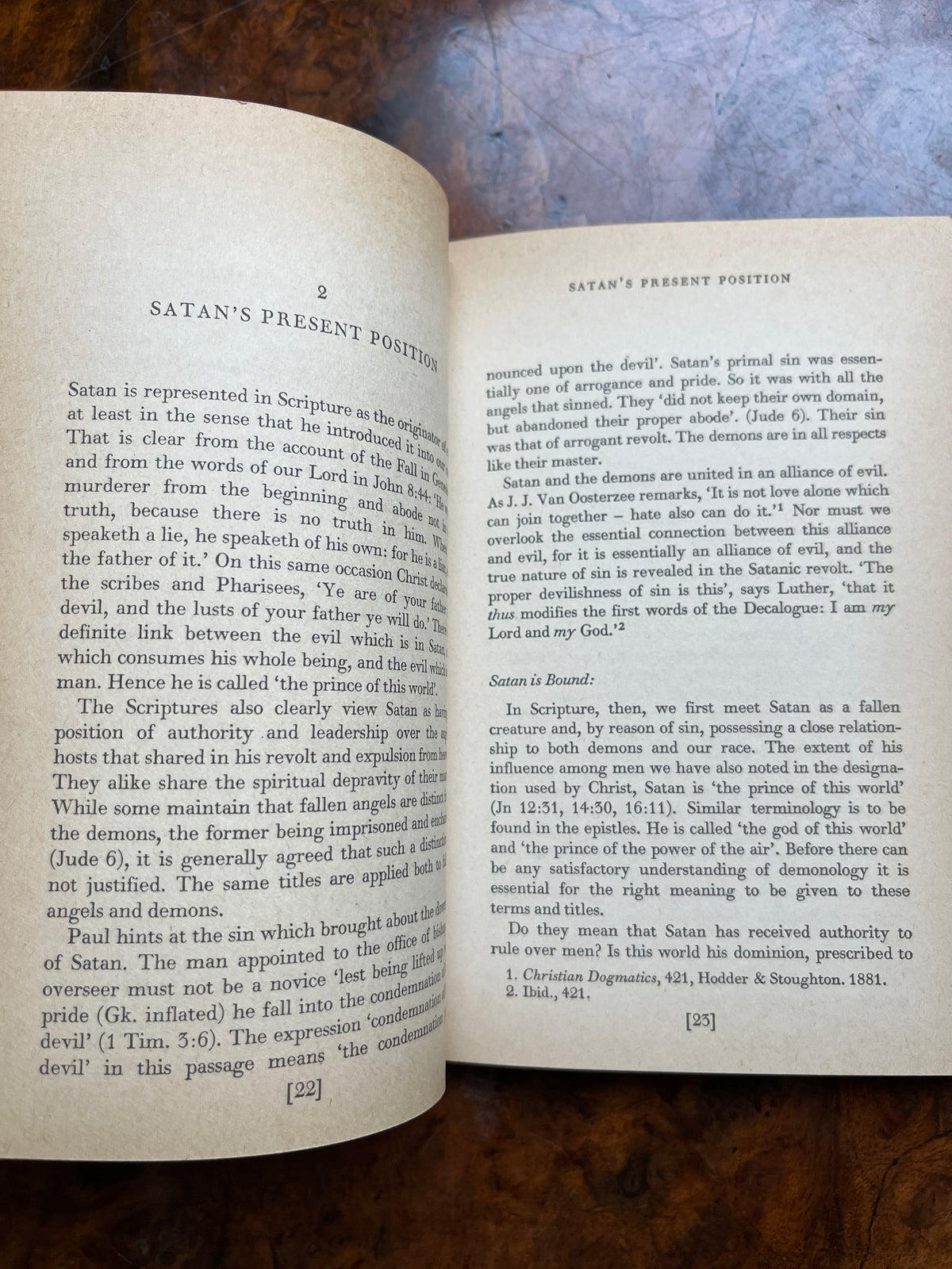 Satan Cast Out: A Study in Biblical Demonology - Frederick S Leahy (1975 First Edition)